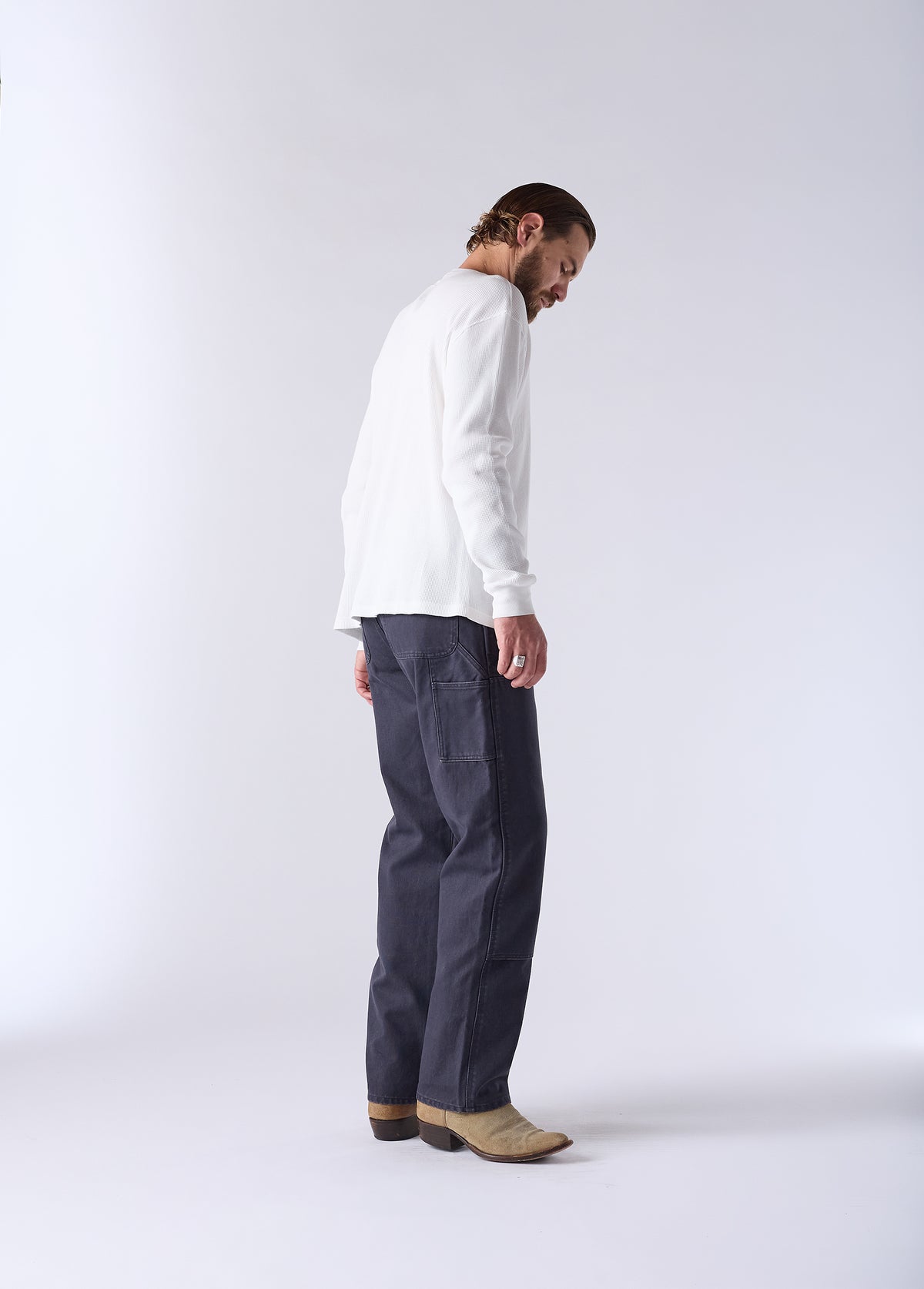 Double Knee Pant | Navy