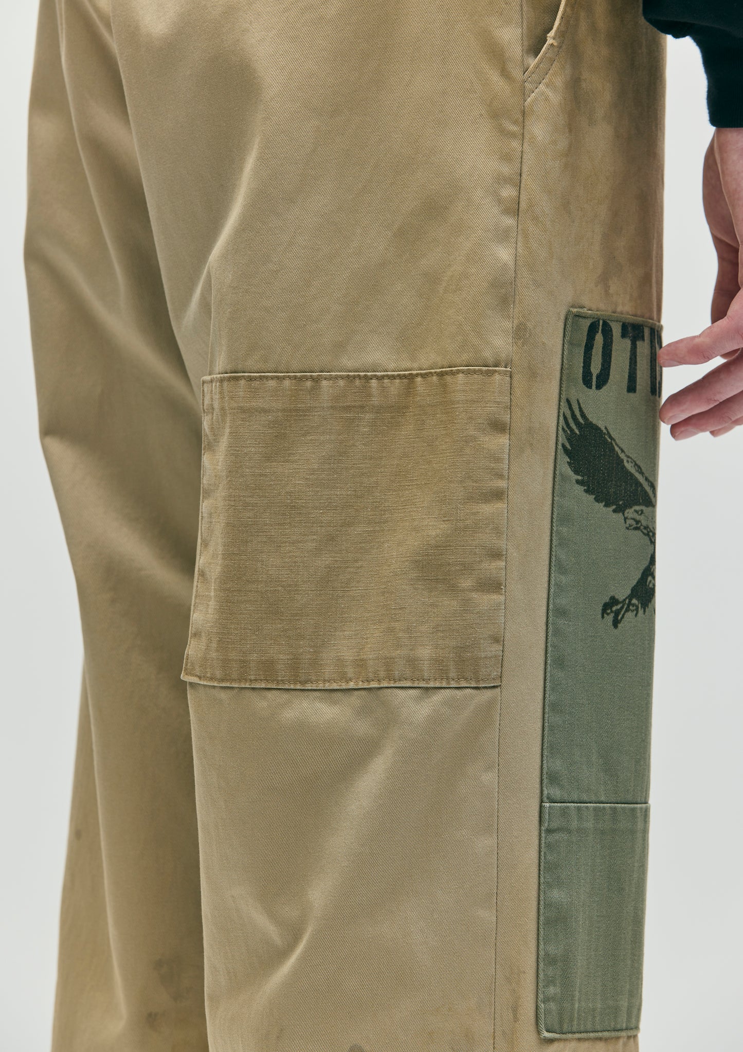 NBHD/OTD - Patched Chino Pant | Tan