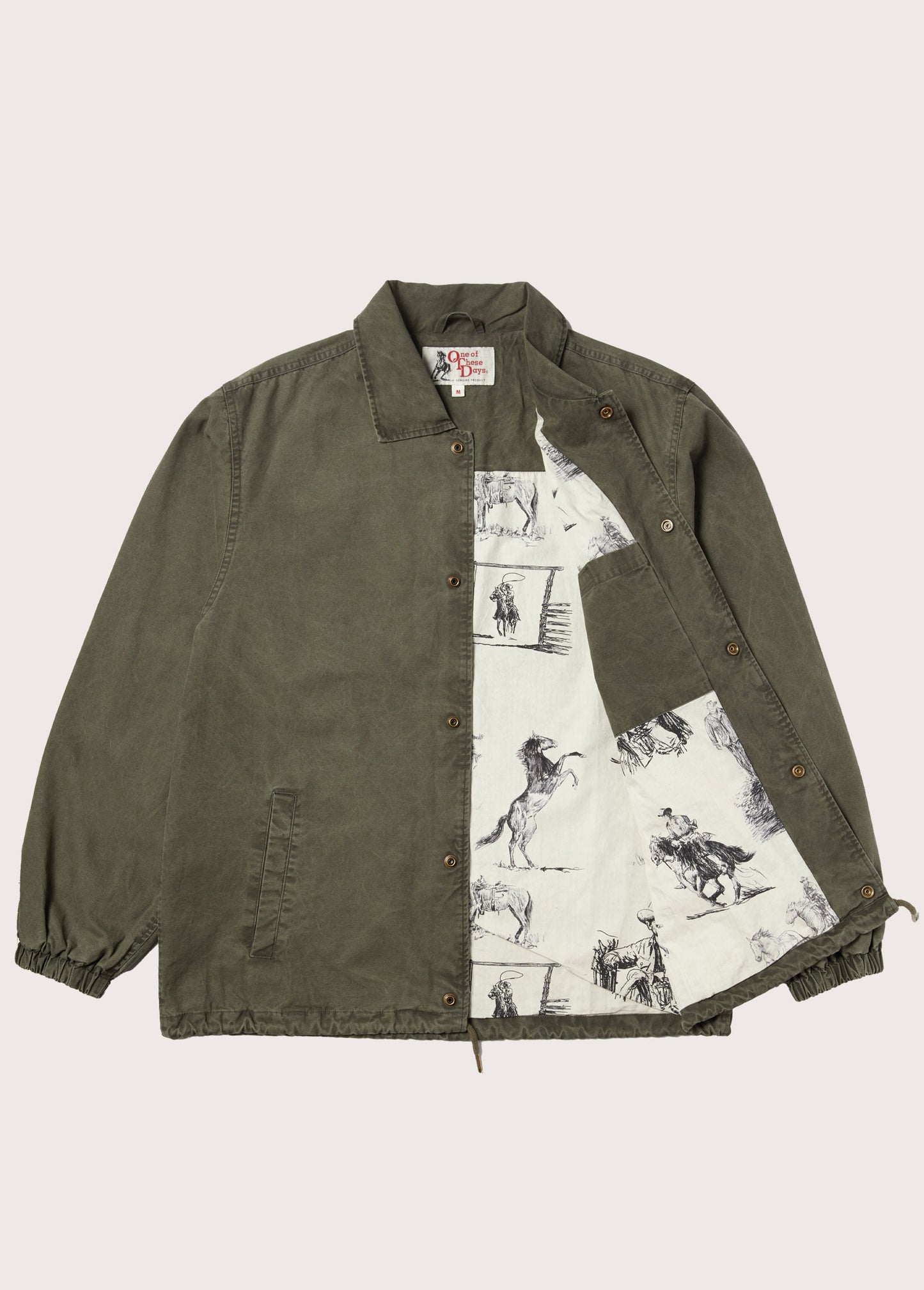Coaches Jacket | Olive