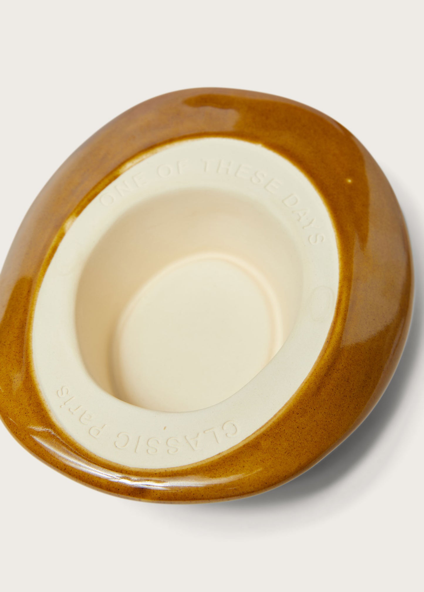 Ceramic Hat Ashtray | Turkish Amber