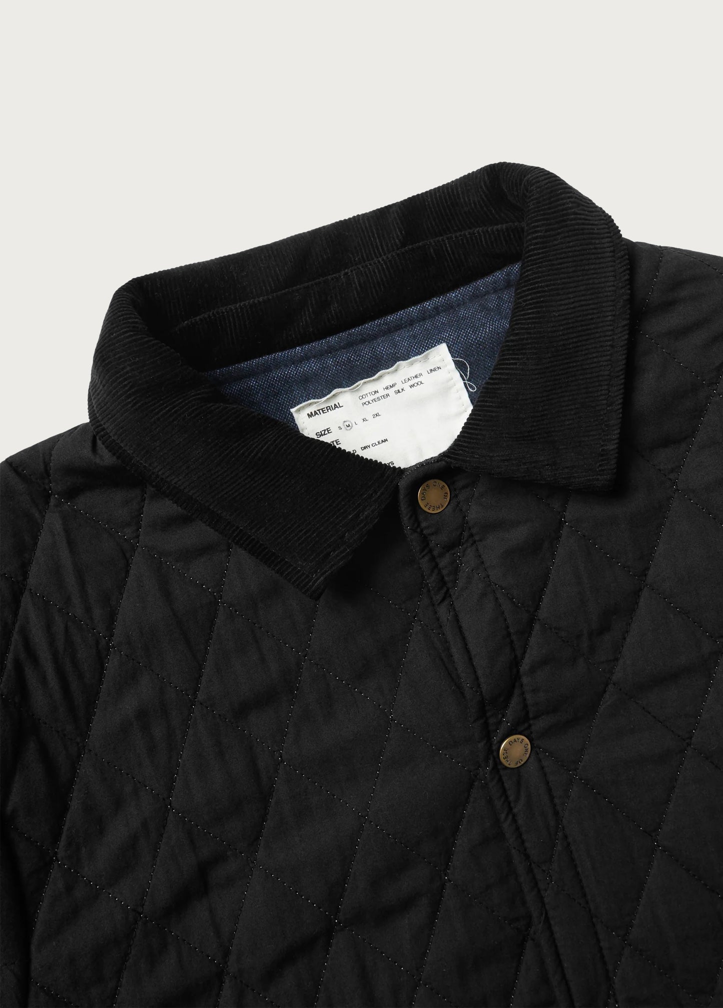 Quilted Jacket | Black