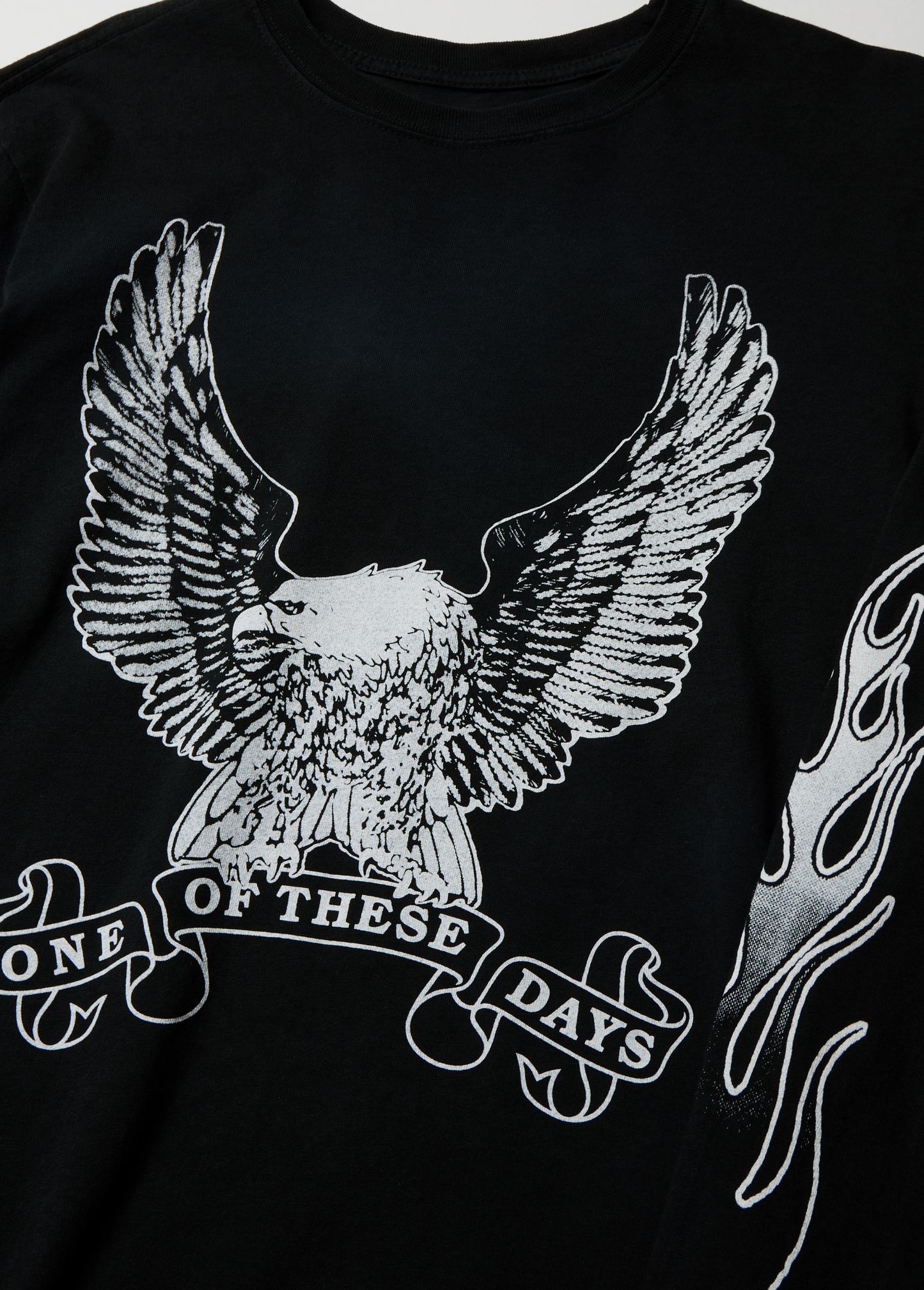 An American Original Long Sleeve T-Shirt | Washed Black