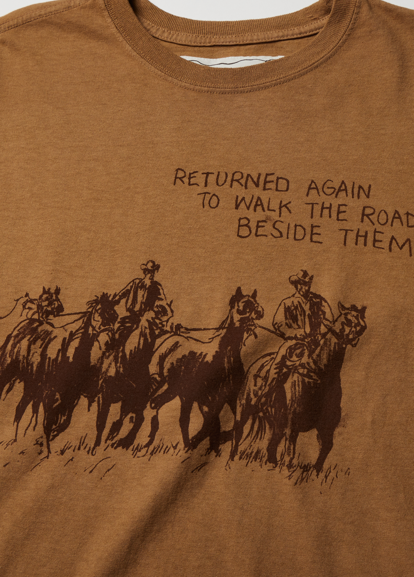 Return Again T-Shirt | Light Brown