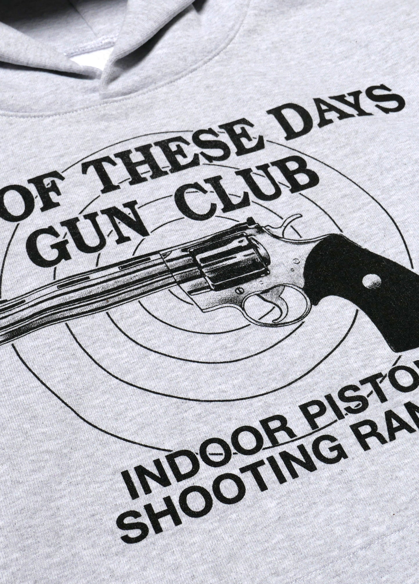 Gun Club Hooded Sweatshirt | Heather