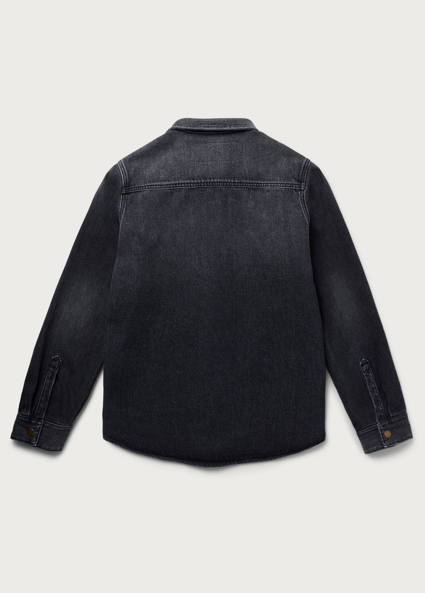 Denim Overshirt | Black