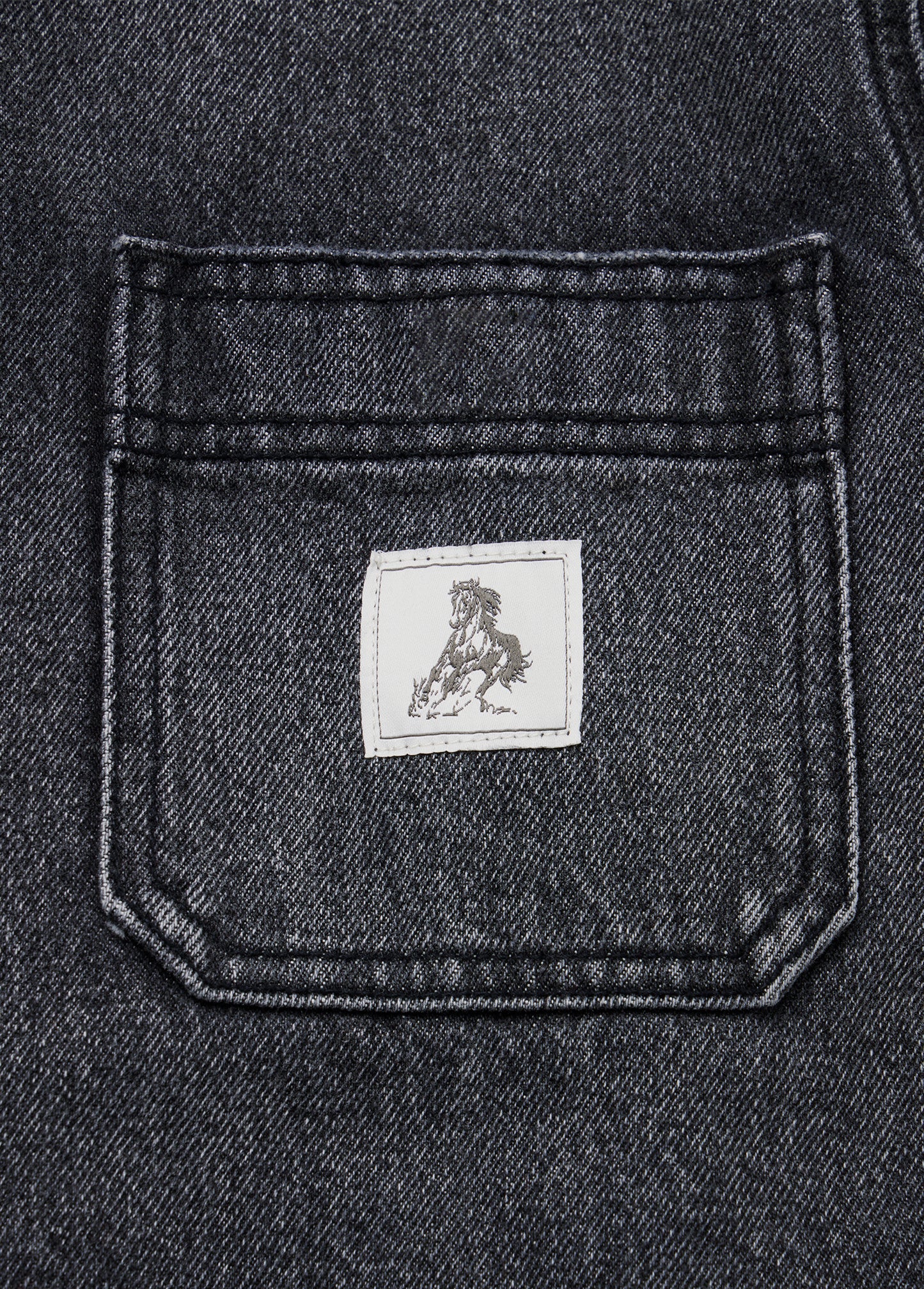 Denim Overshirt | Black