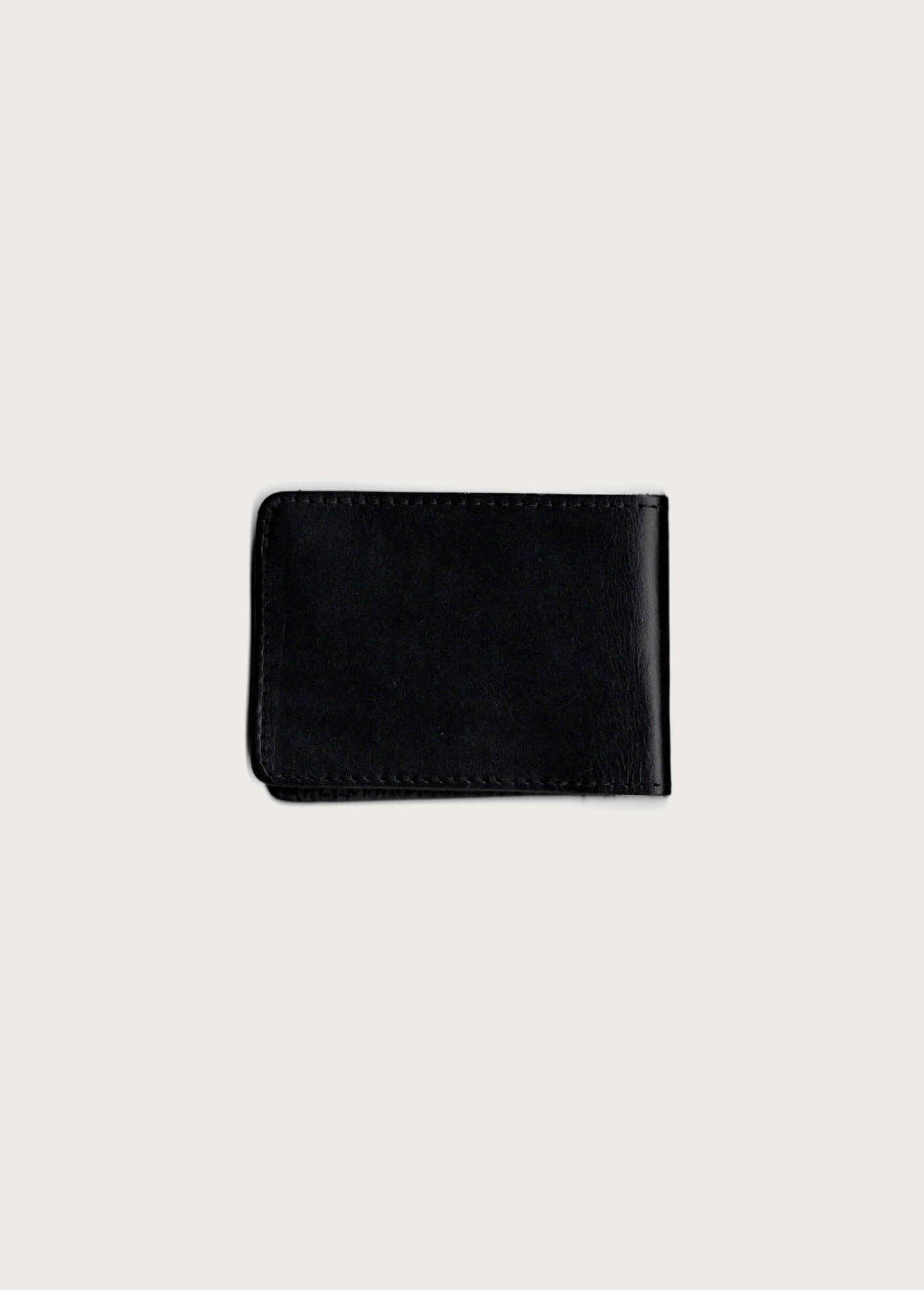 Just For A Moment Leather Bi Fold Wallet | Black