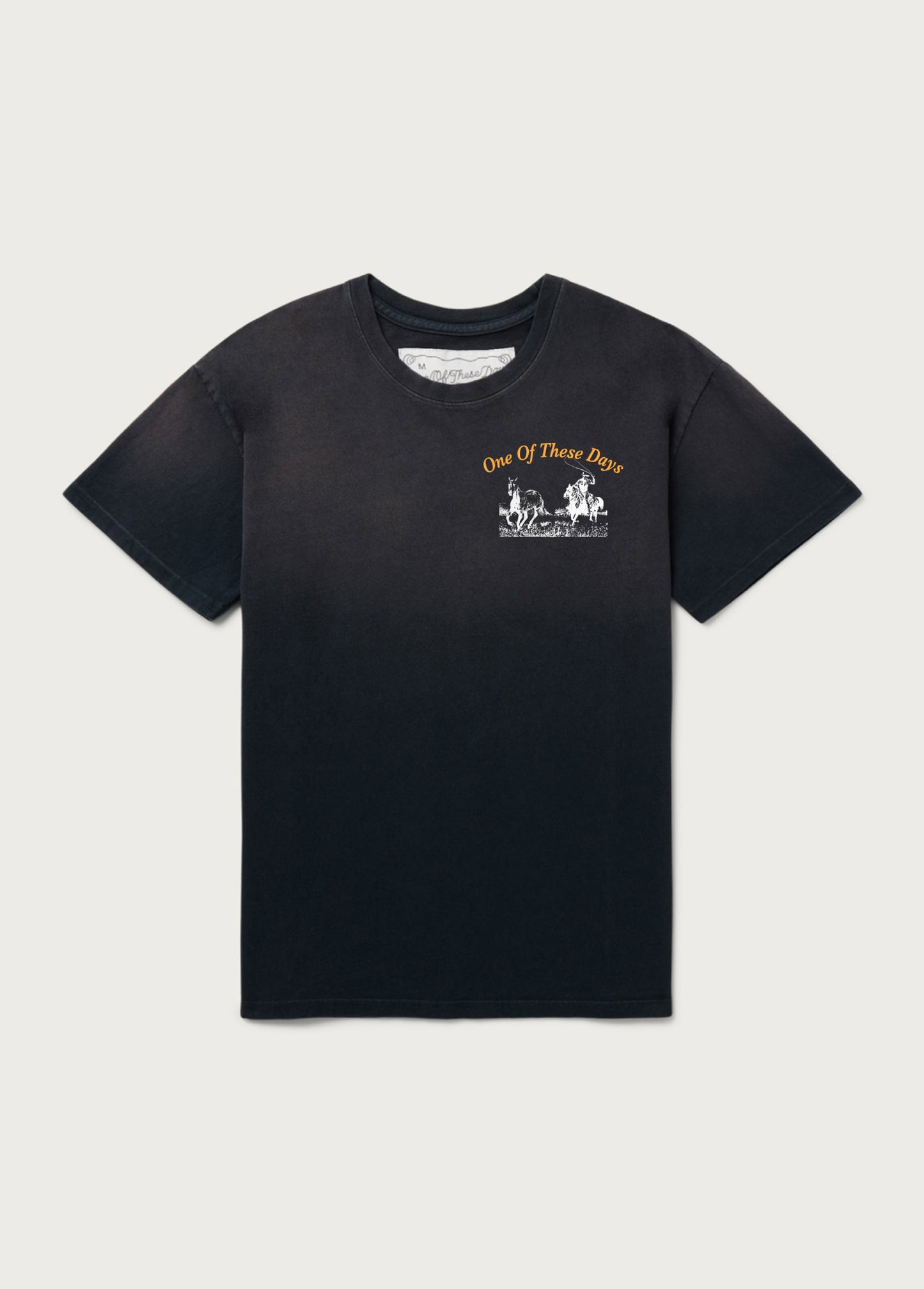 Just For A Moment T-Shirt | Washed Black