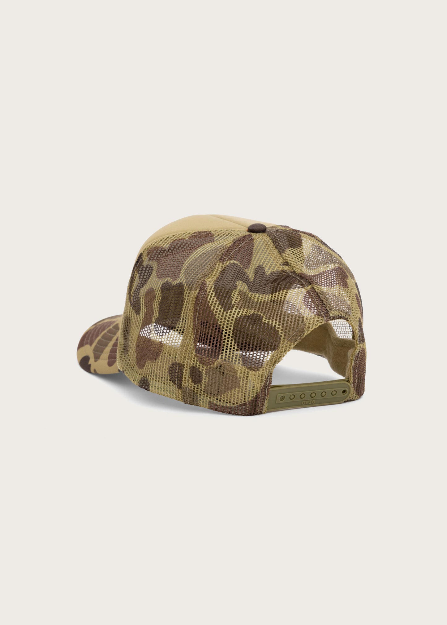 Lost Highway Foam Trucker Hat | Light Green Camo
