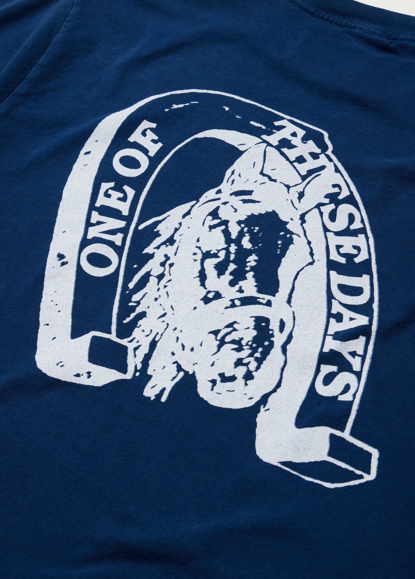 Lucky Number 73 T-Shirt | Washed Navy