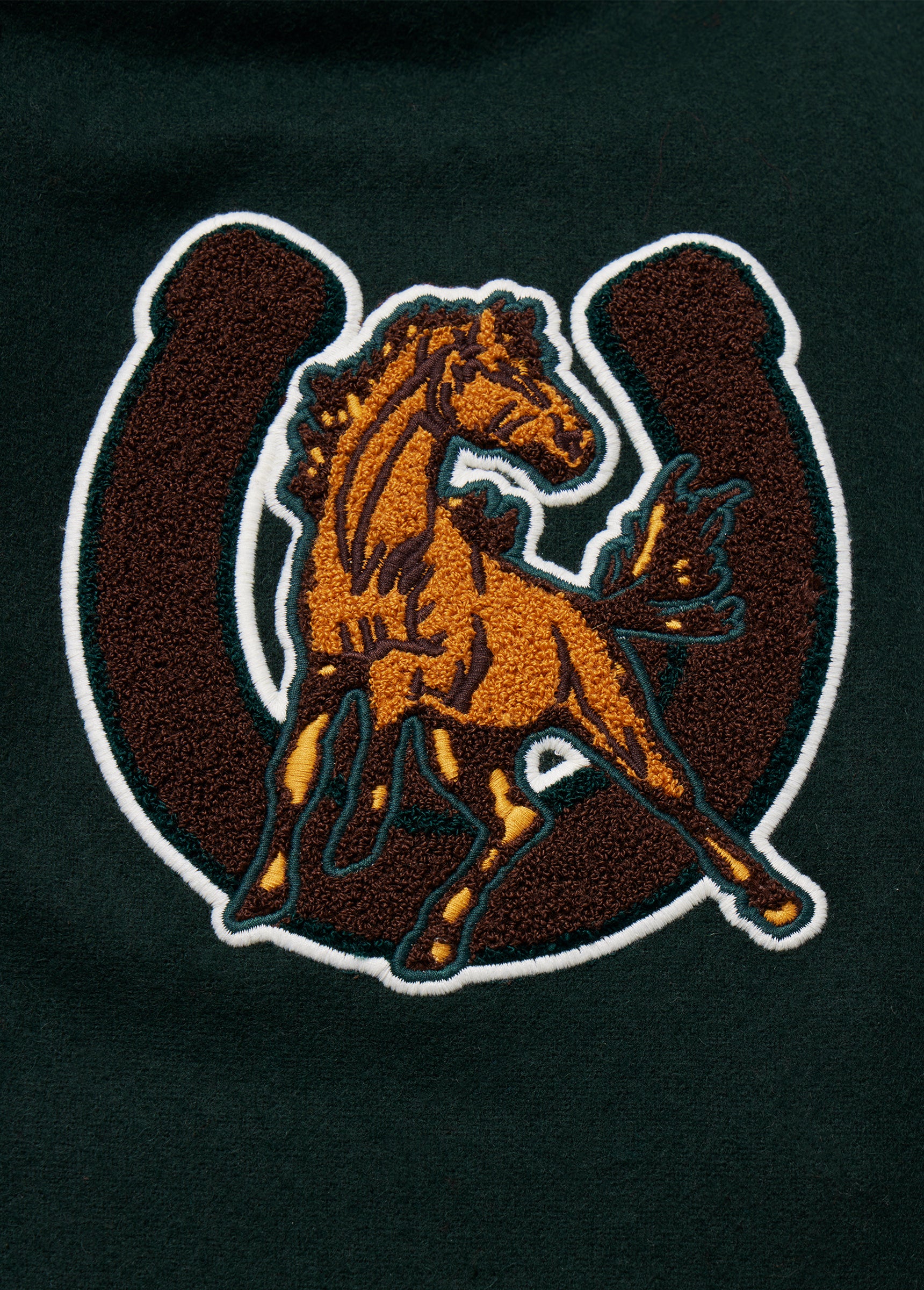 Mustang Varsity Jacket | Green