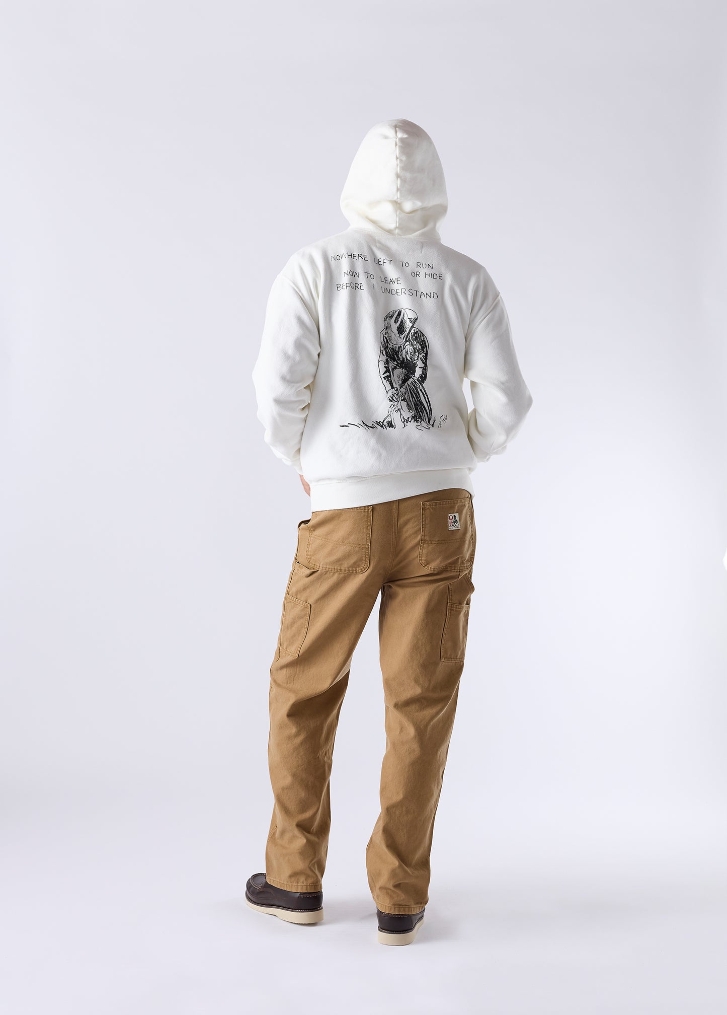 Return Again Hooded Sweatshirt | Bone