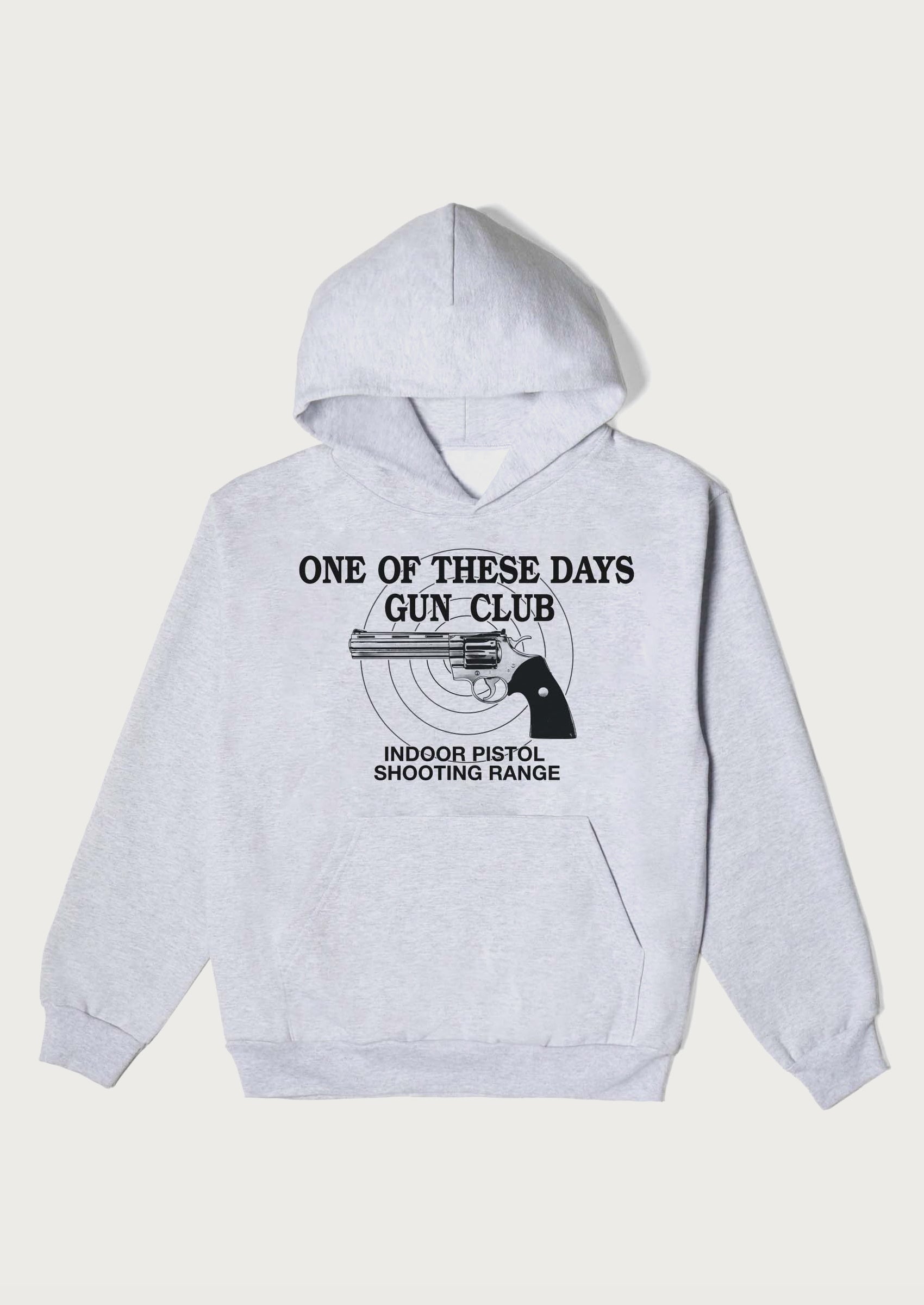 Gun Club Hooded Sweatshirt Heather