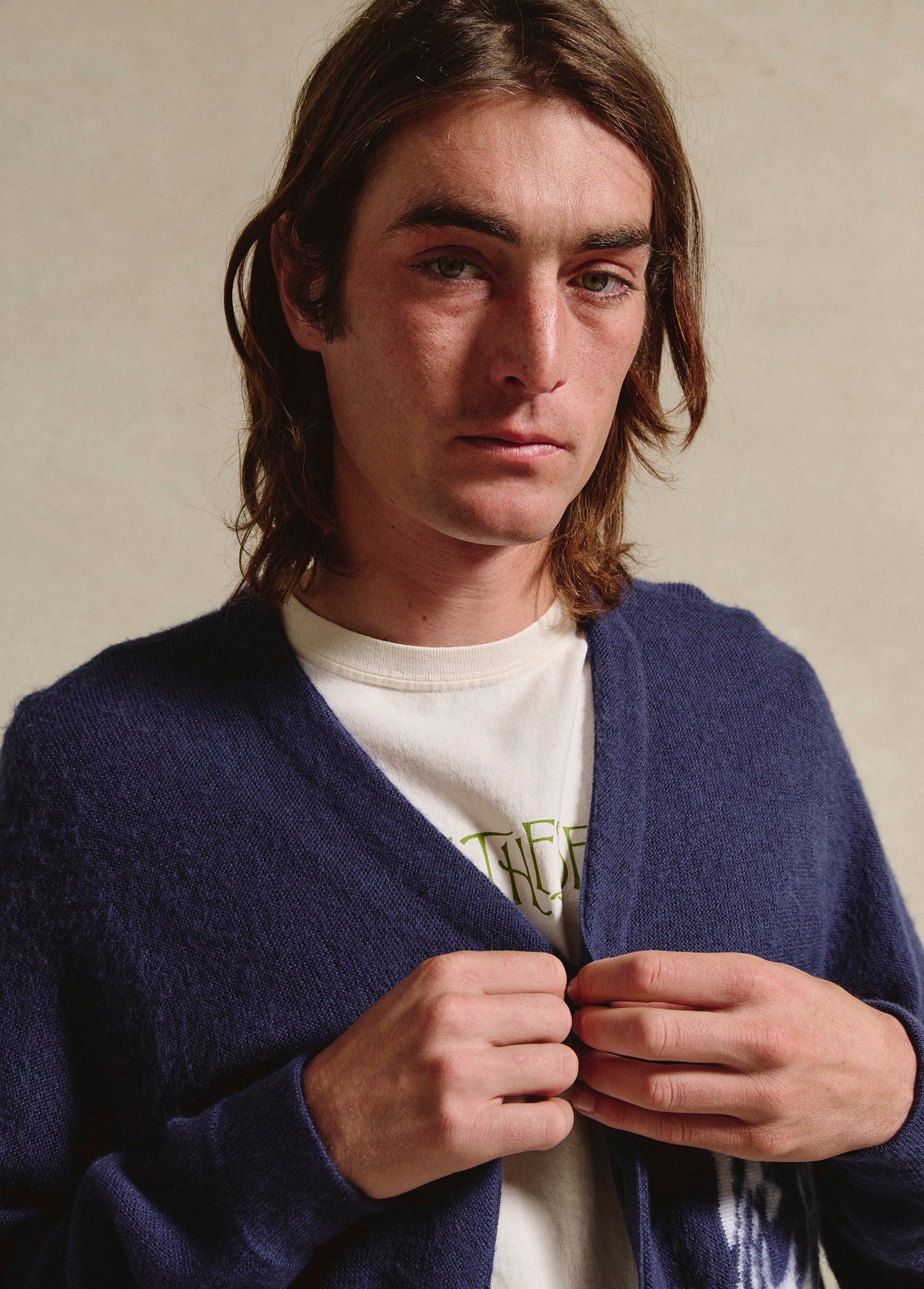 Collegiate Cardigan | Navy