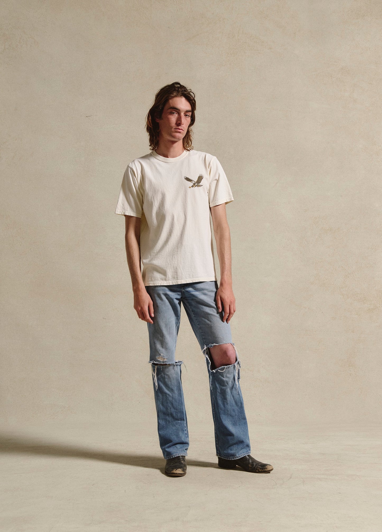 Screaming Eagle Tee | Bone