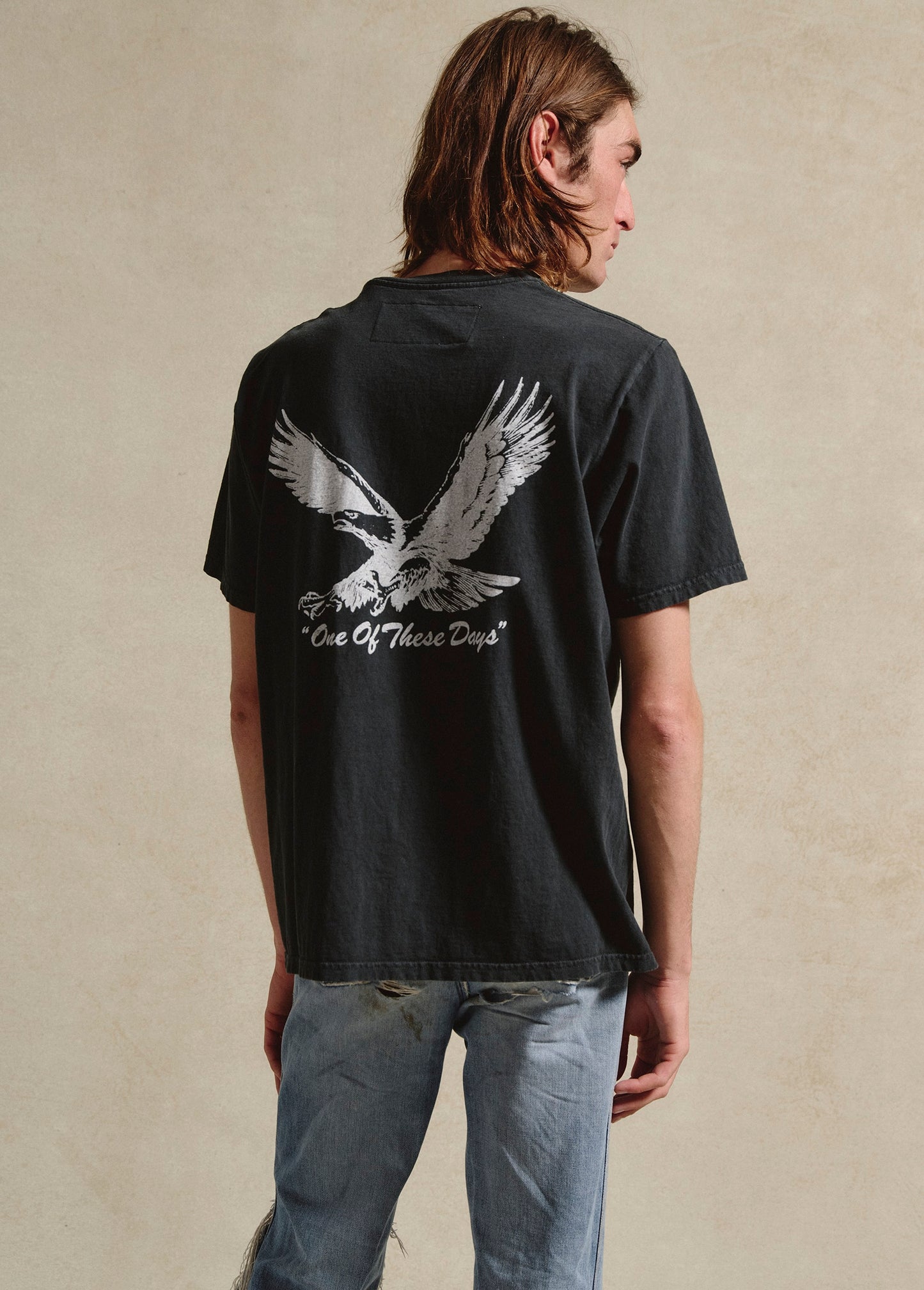 Screaming Eagle Tee | Washed Black