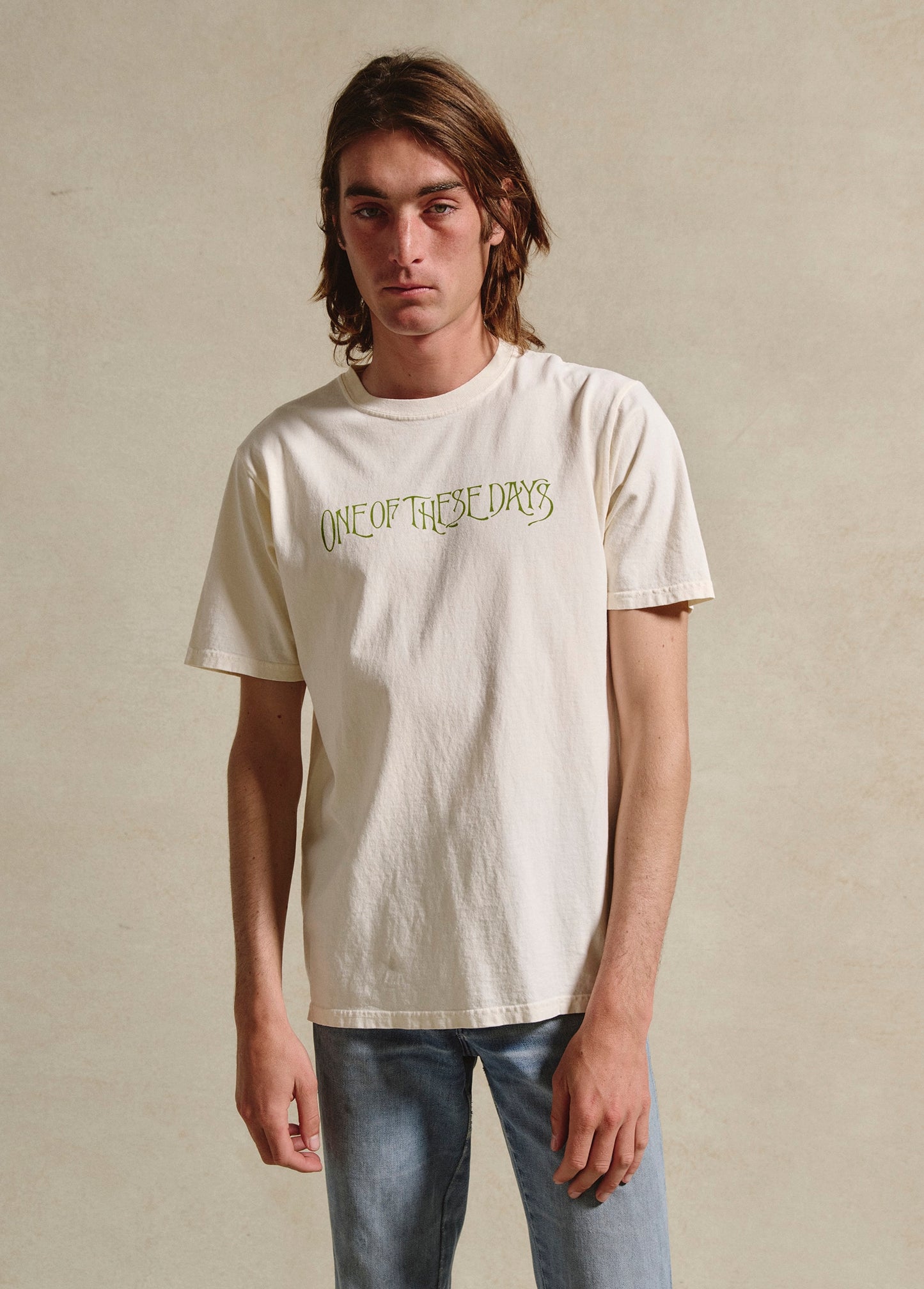 Wreath of Roses Tee | Bone
