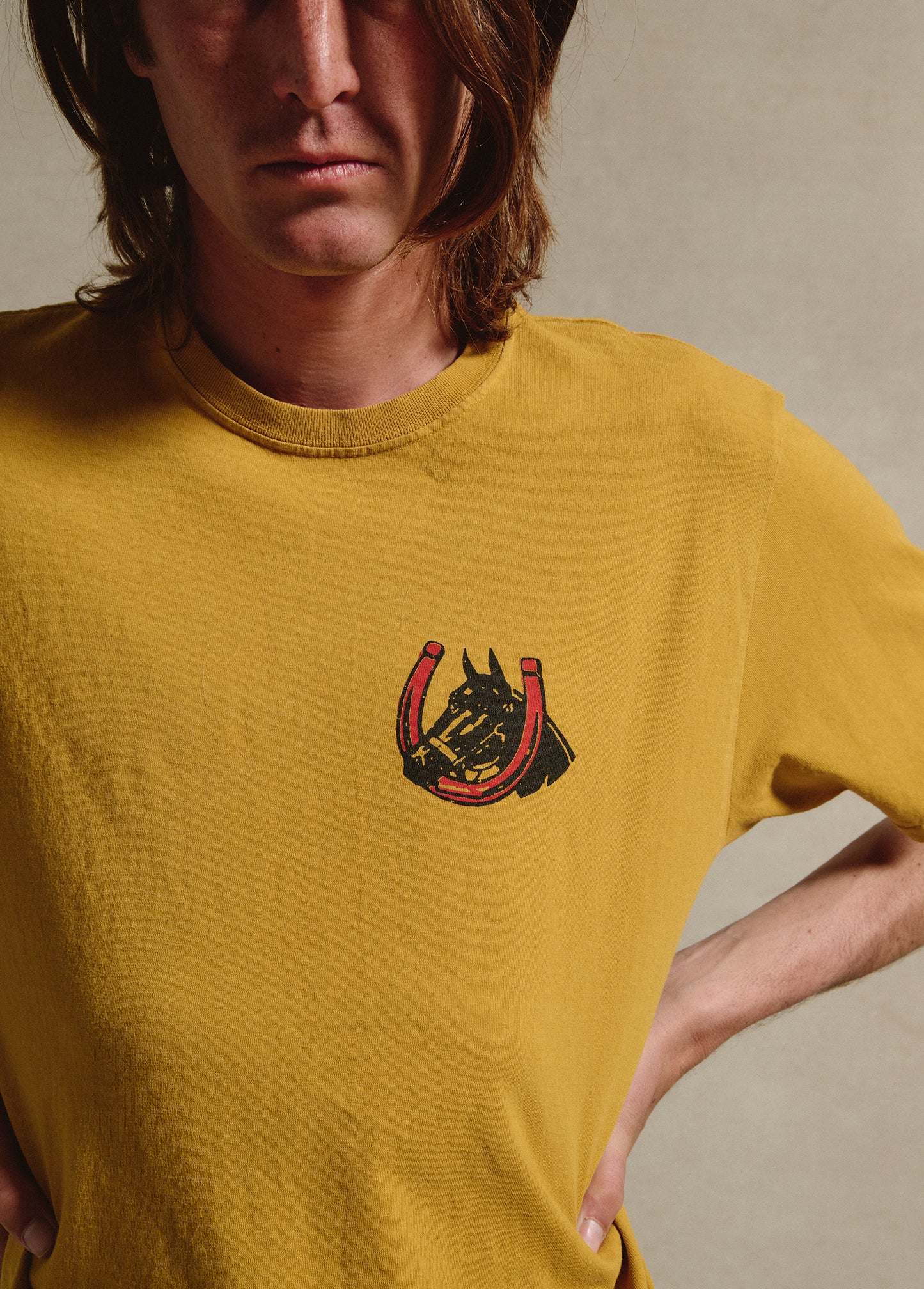 Valley Riders Tee | Sun Faded Yellow