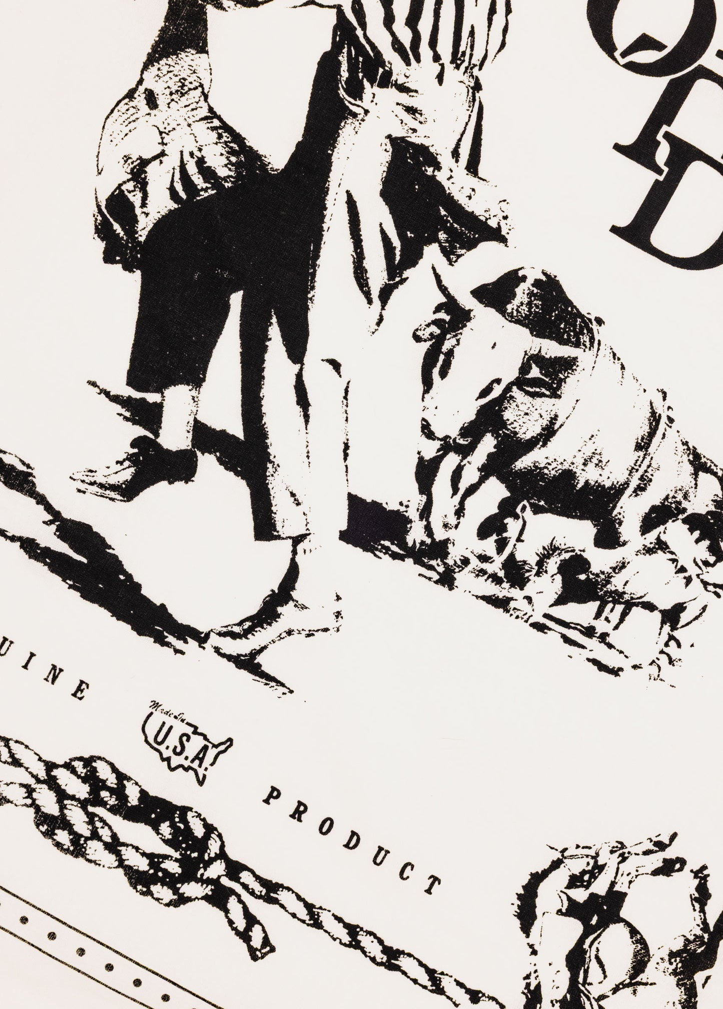 Bordered Bandana | White