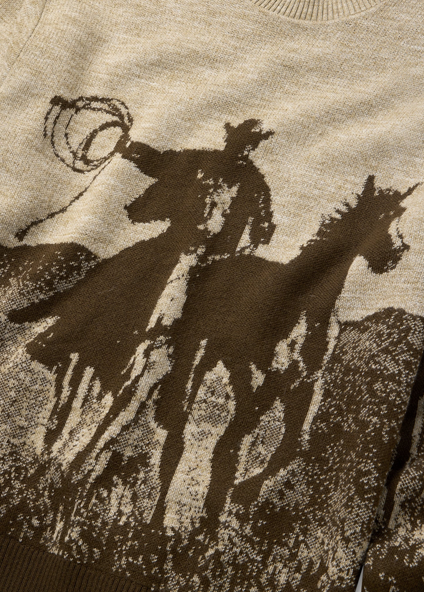 Spirit Of The Planes Knit Sweater | Brown