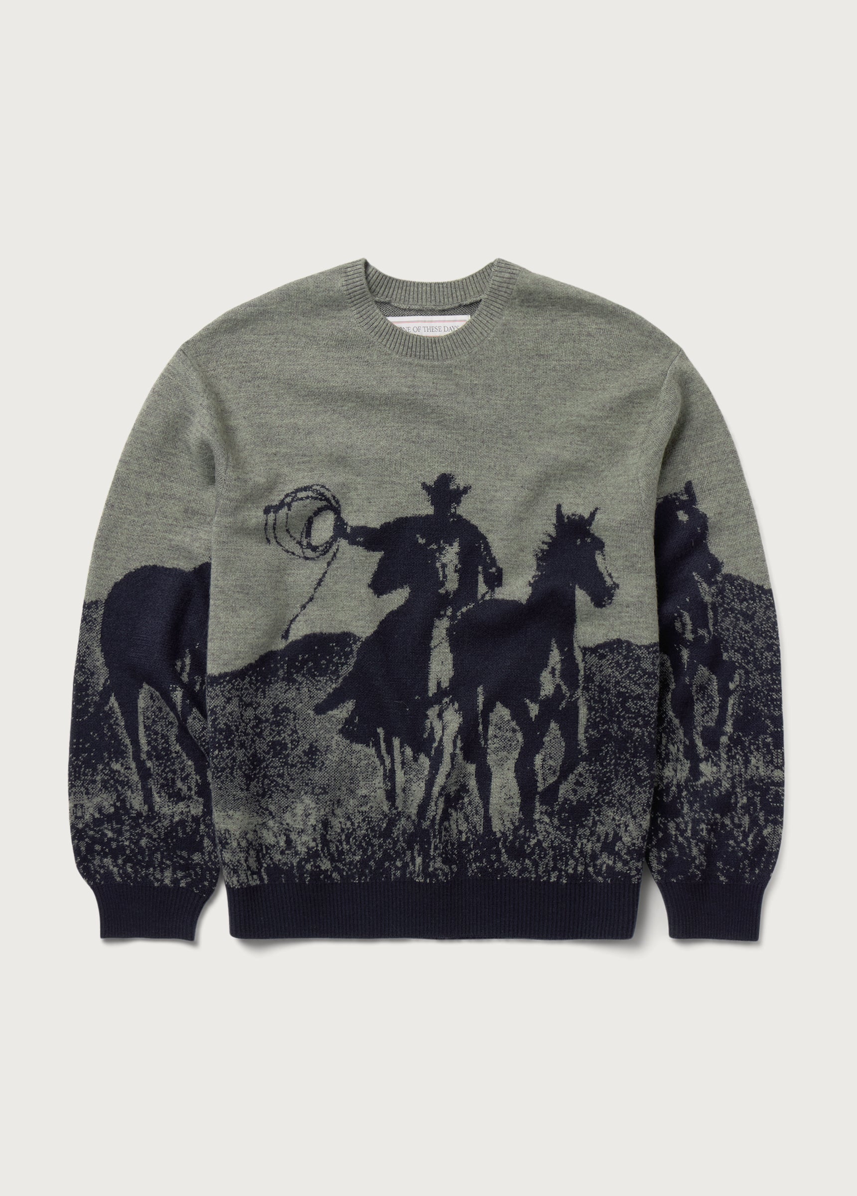 Spirit Of The Planes Knit Sweater | Navy | FW25 | One of These
