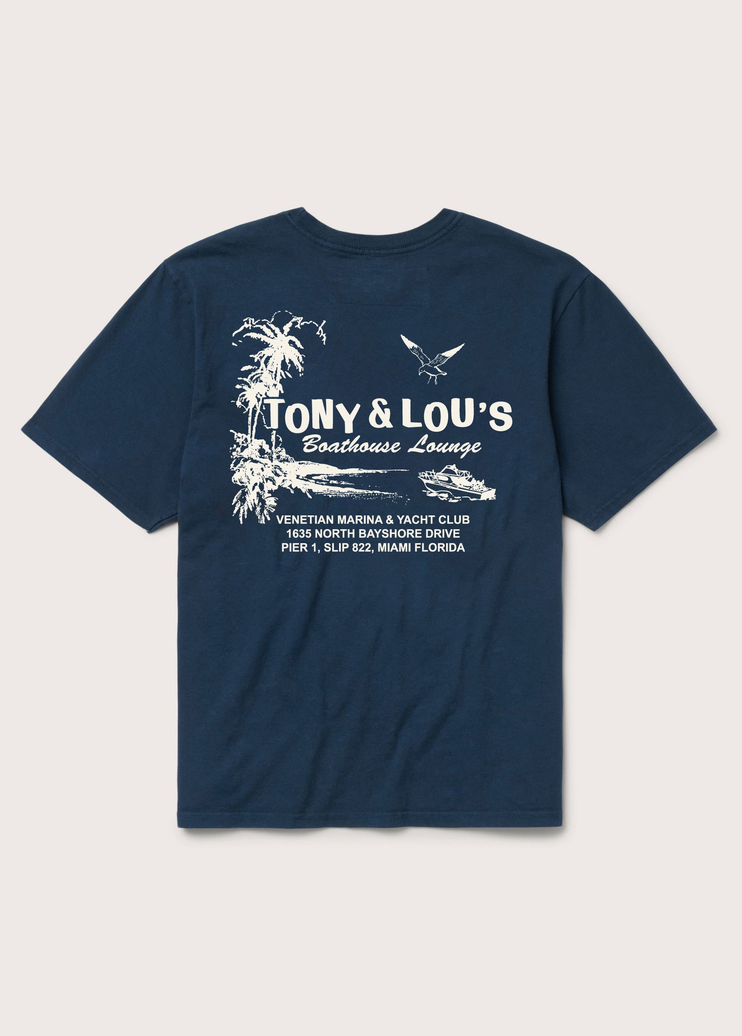 Tony & Lou's T-Shirt | Navy