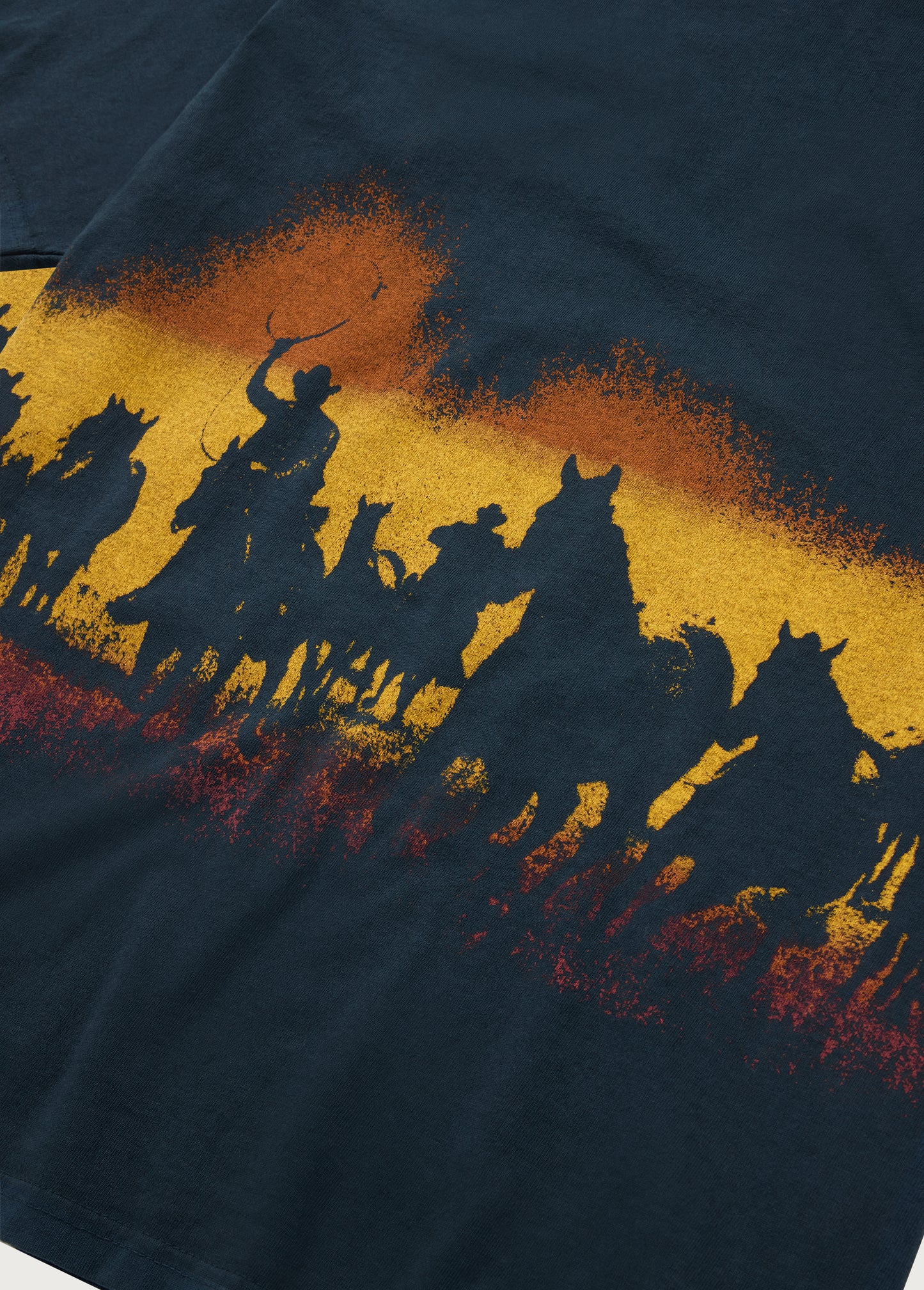 Velvet Morning Tee | Washed Black