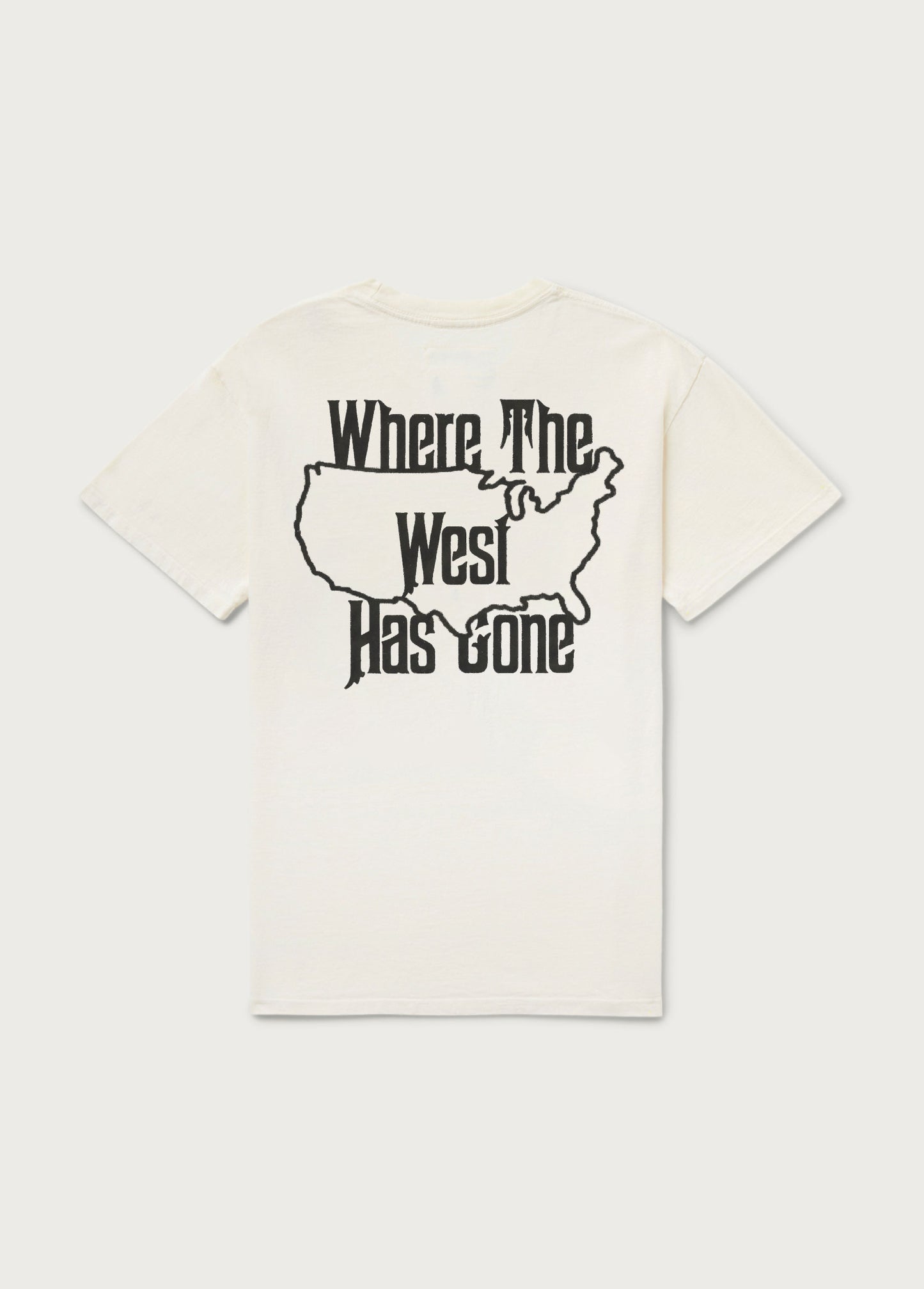 Where The West Has Gone Tee | Bone