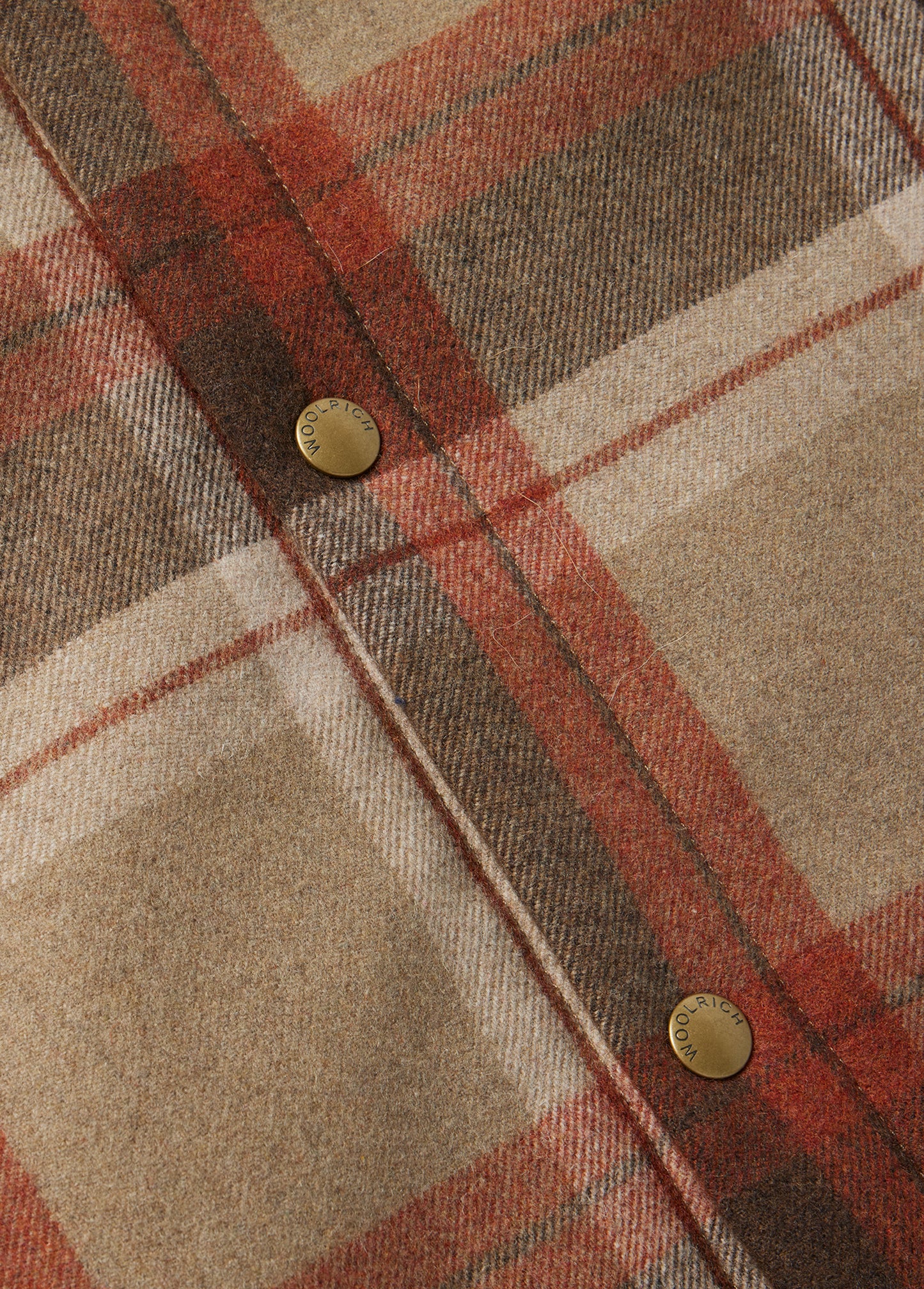 Quilted Flannel Jacket | Tan