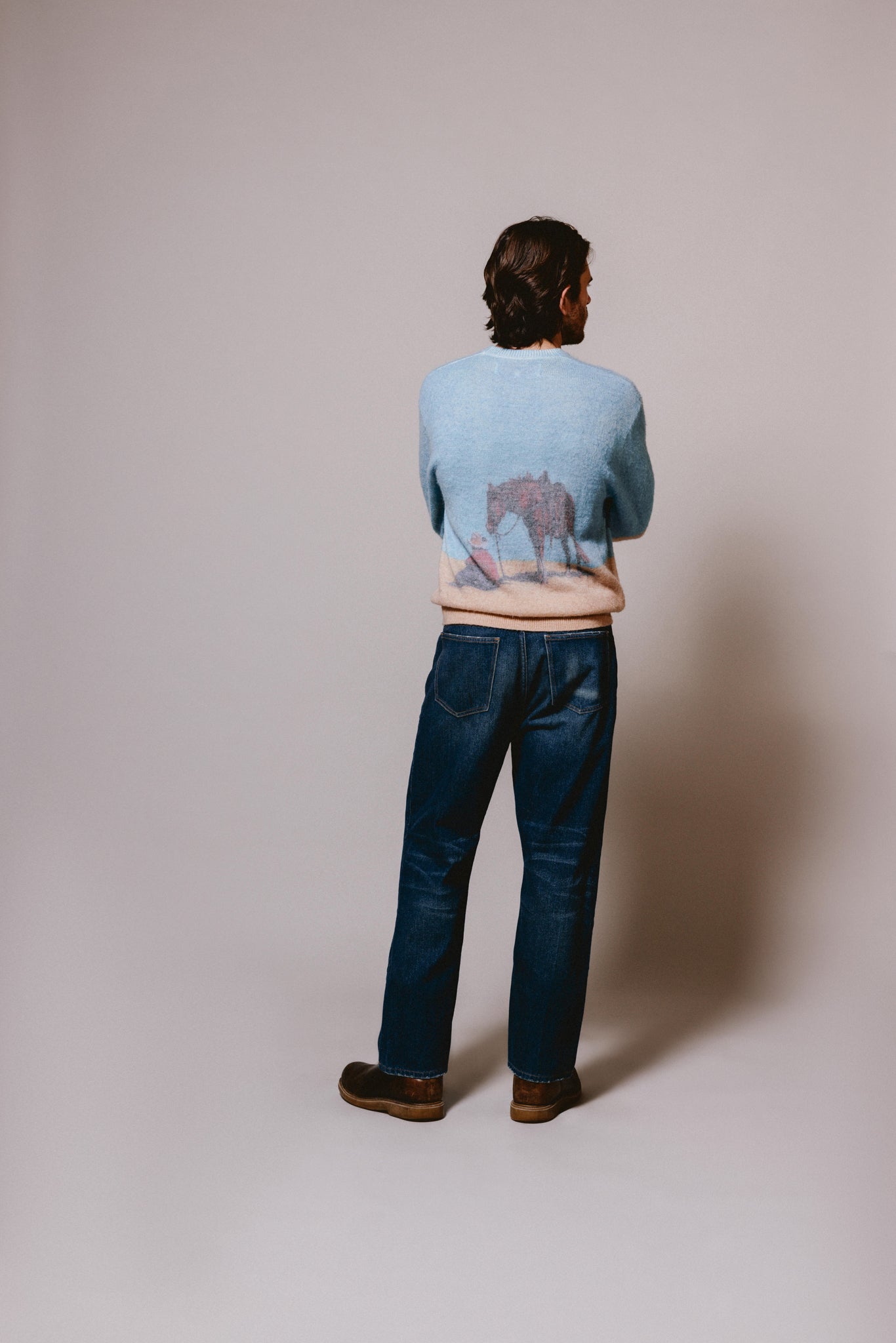 So Far Away Printed Sweater | Multi