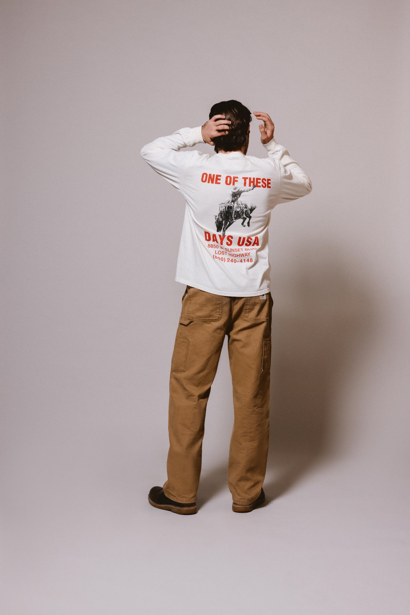 Break On Through Long Sleeve T-Shirt | Bone