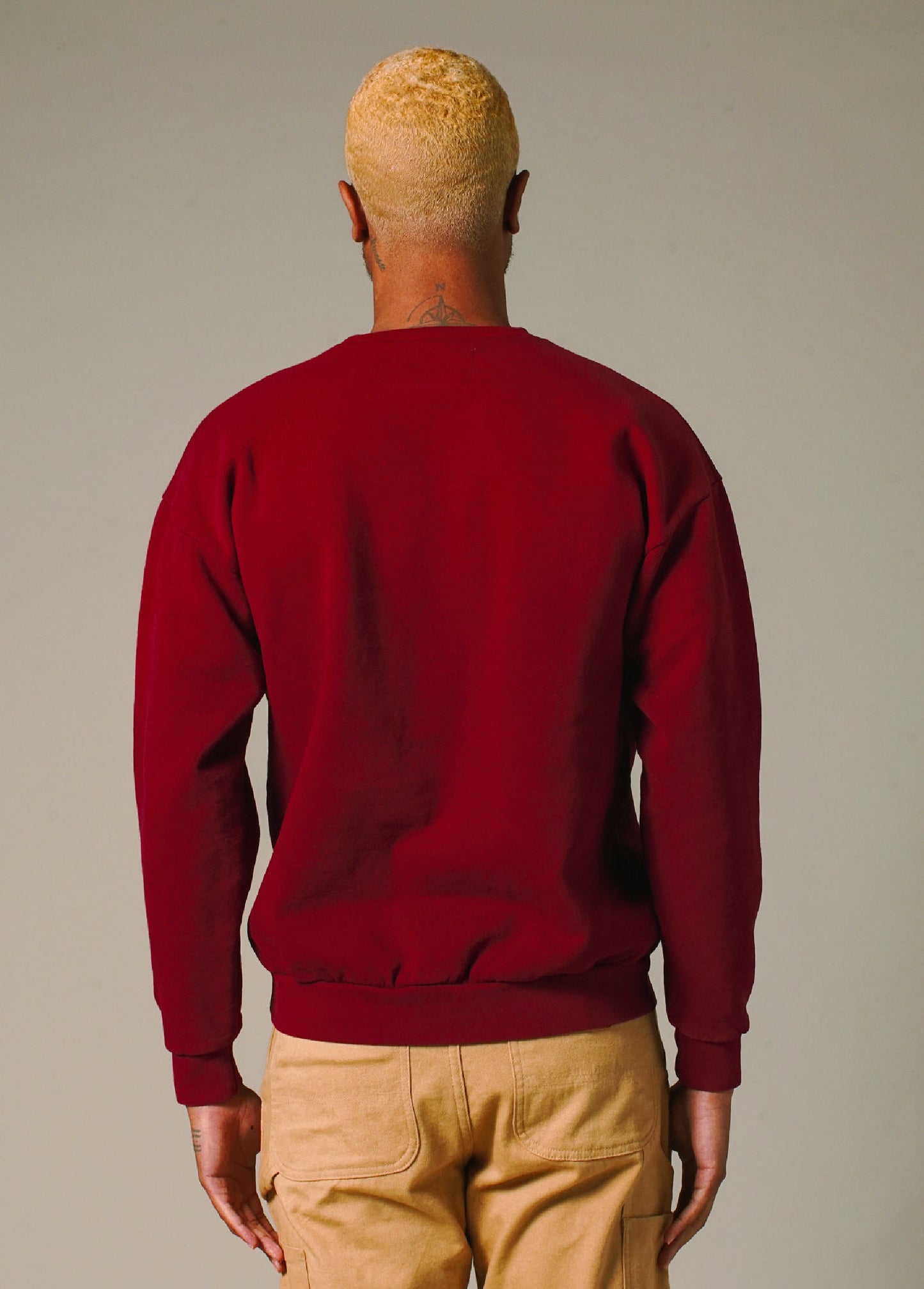 American Dreamer Crewneck Sweatshirt | Burgundy