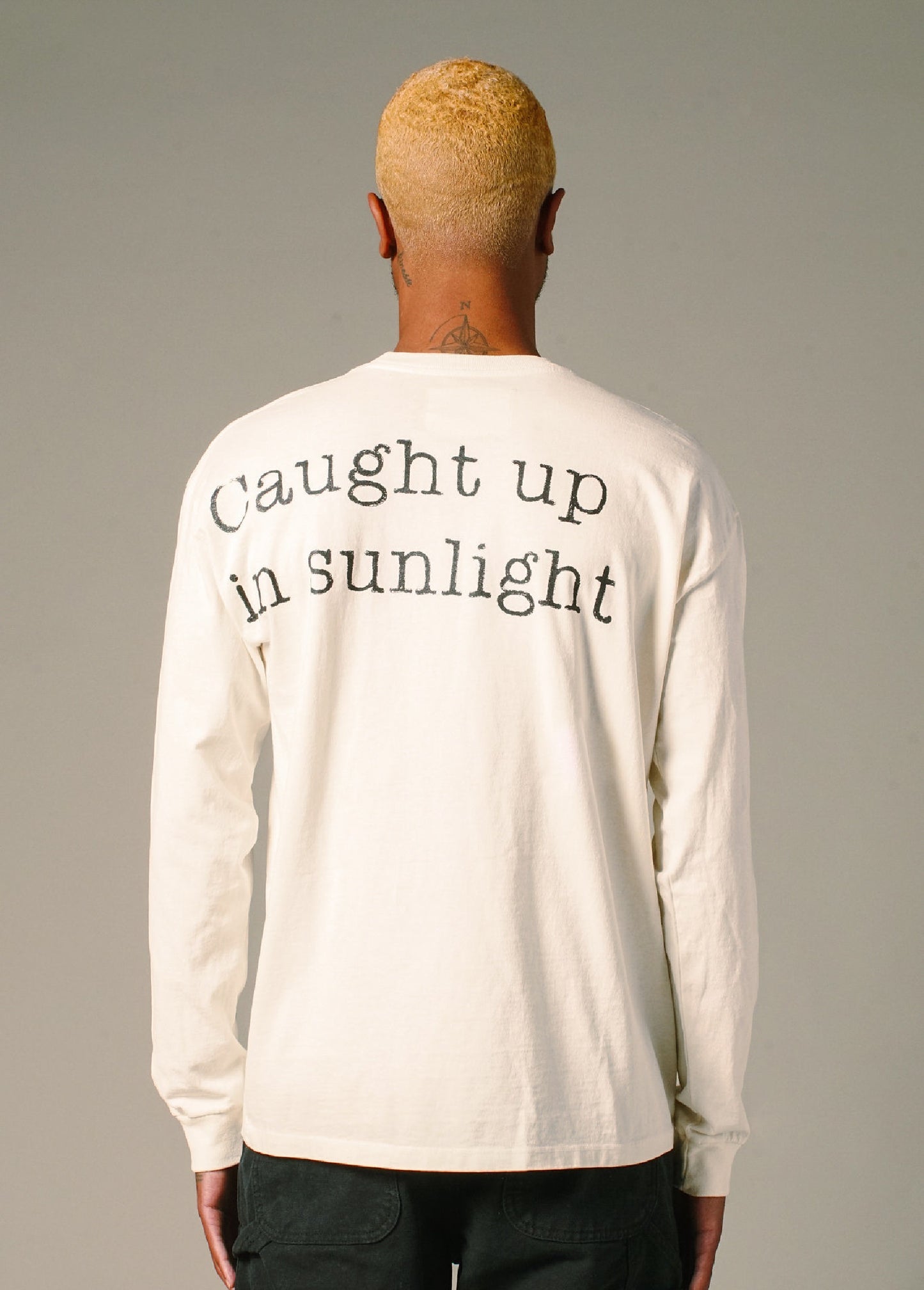 Caught Up In The Sunlight Longsleeve | White