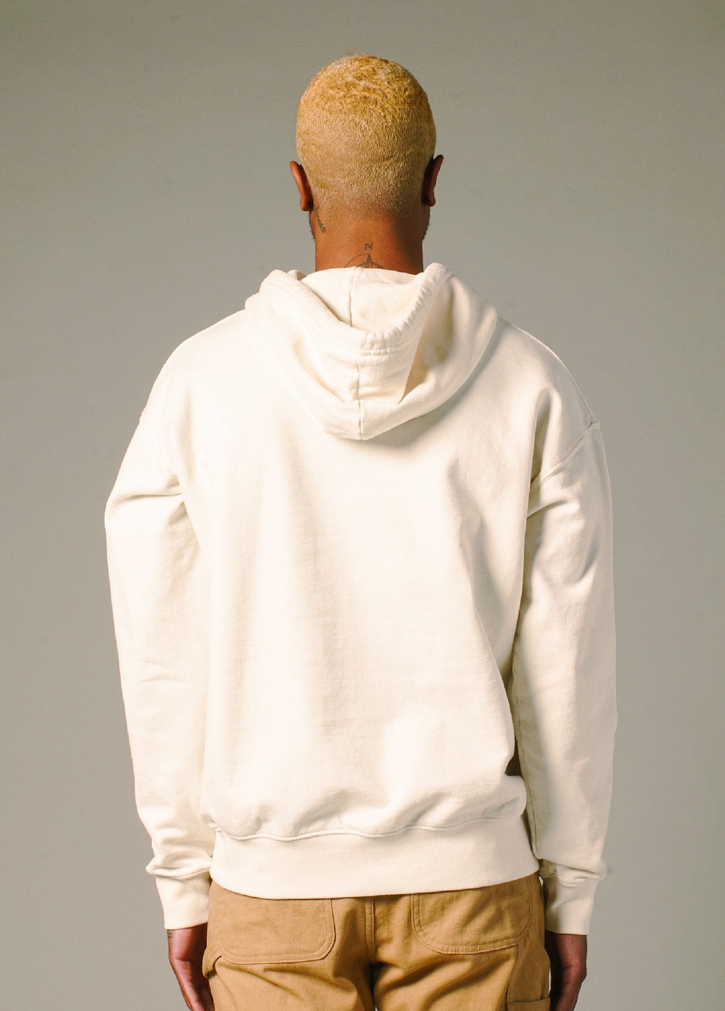 Mustang Hooded Sweatshirt | Bone