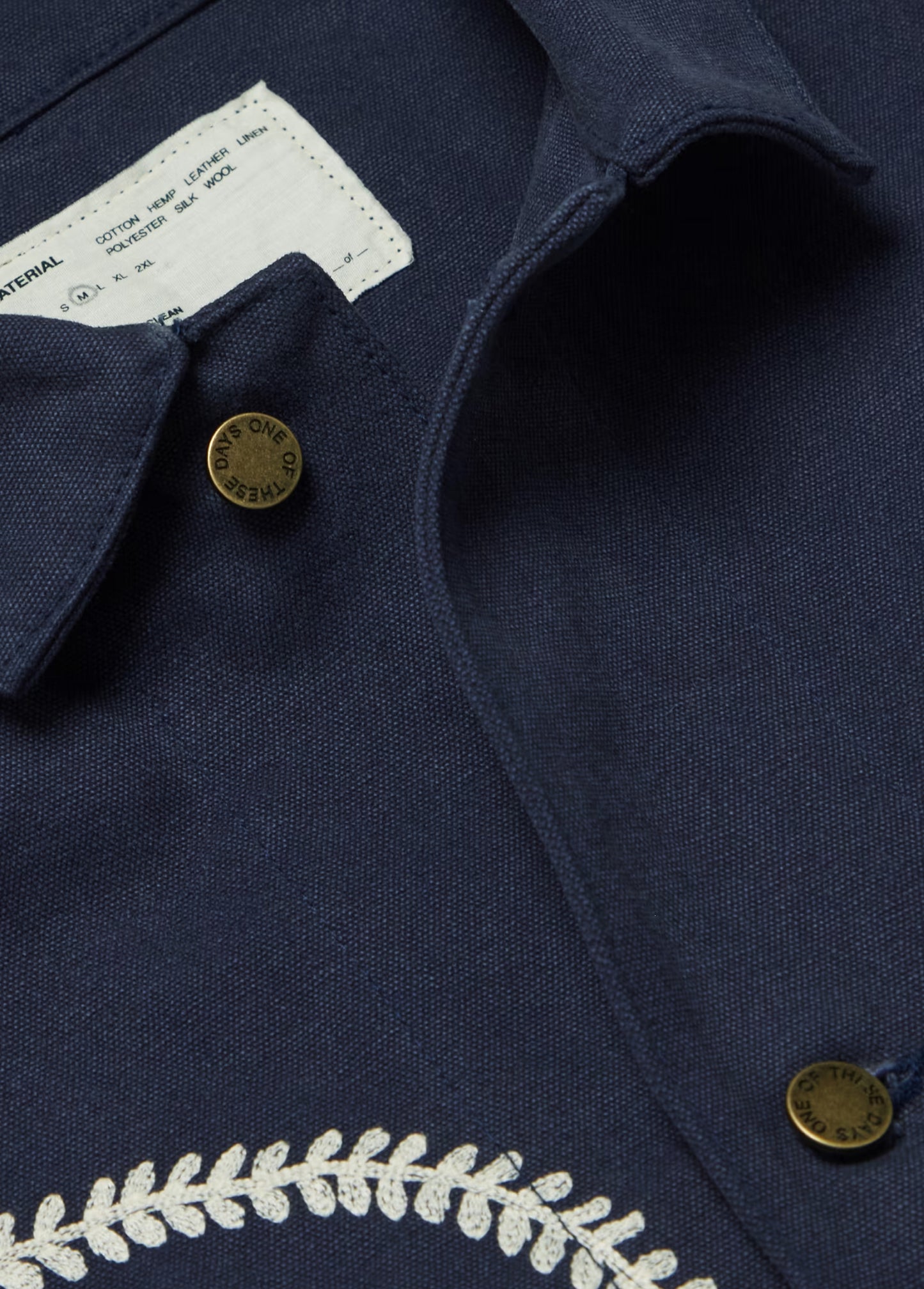 Western Bolero Chore Jacket | Navy