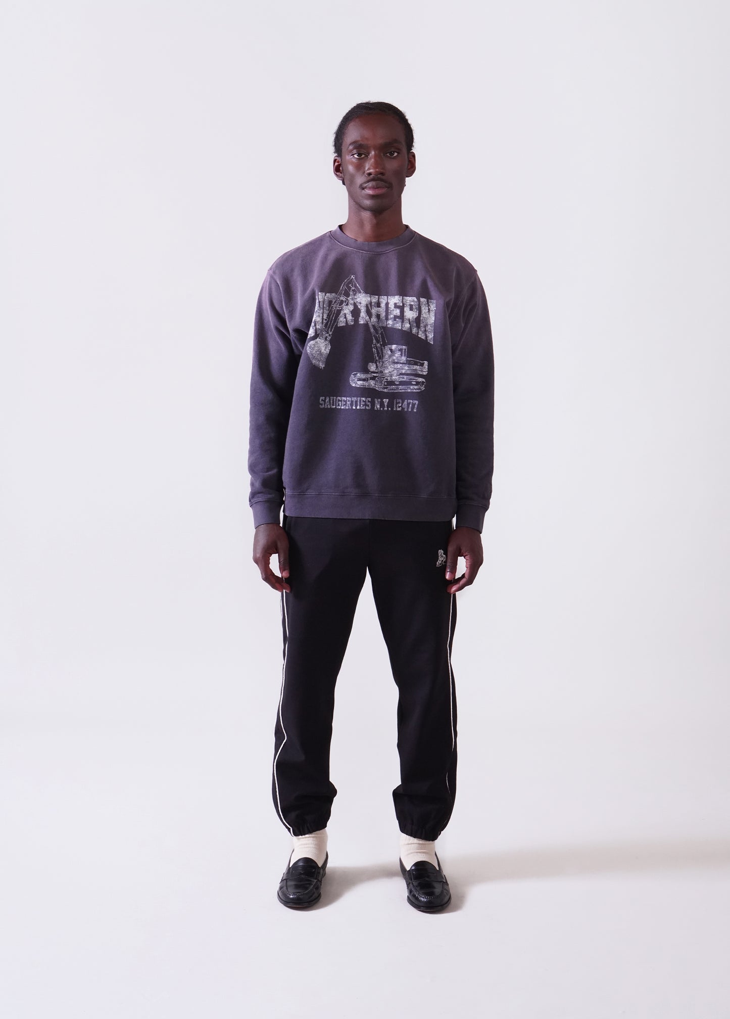 Excavation Crewneck Sweatshirt | Black