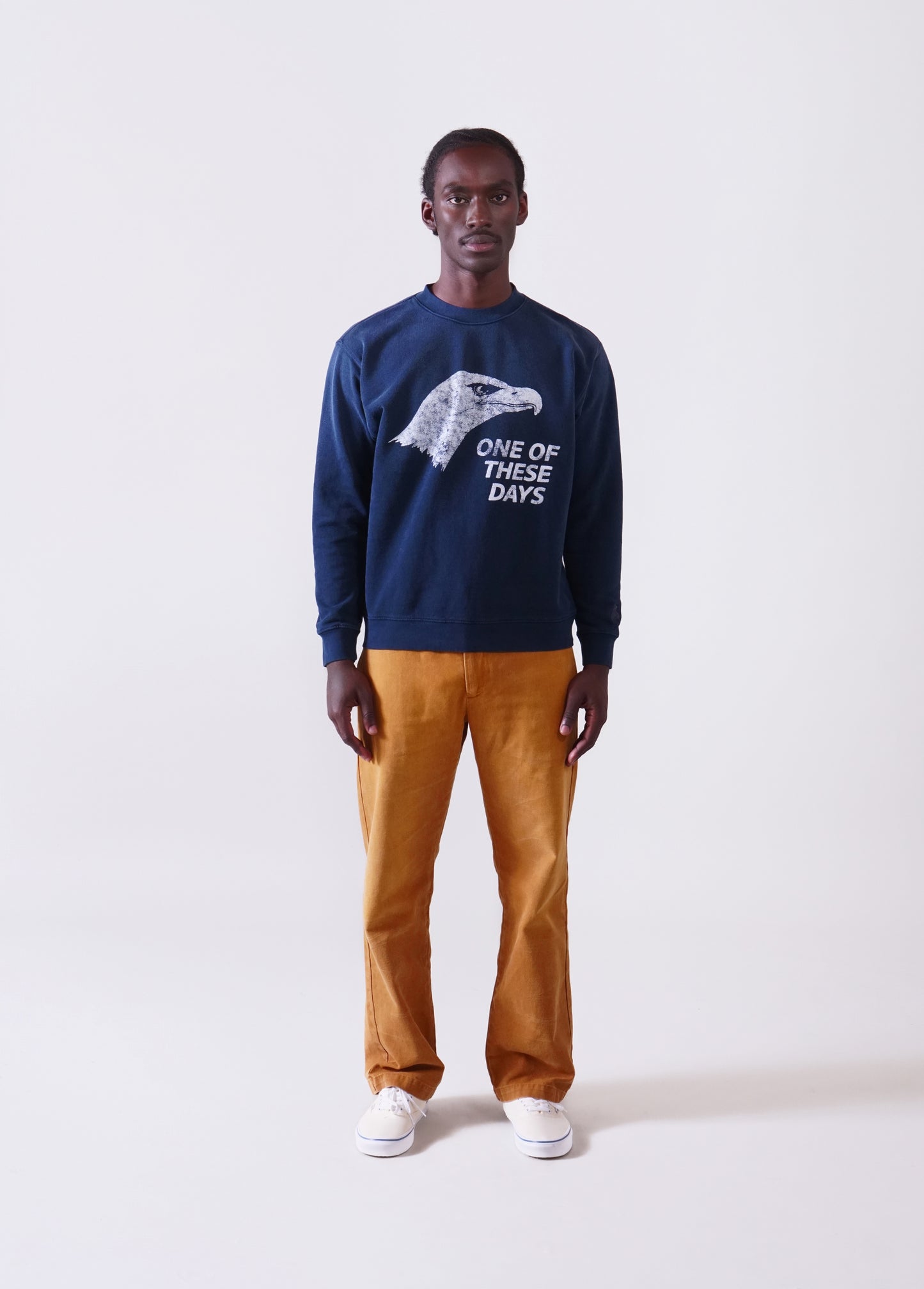 Postal Crewneck Sweatshirt | Navy