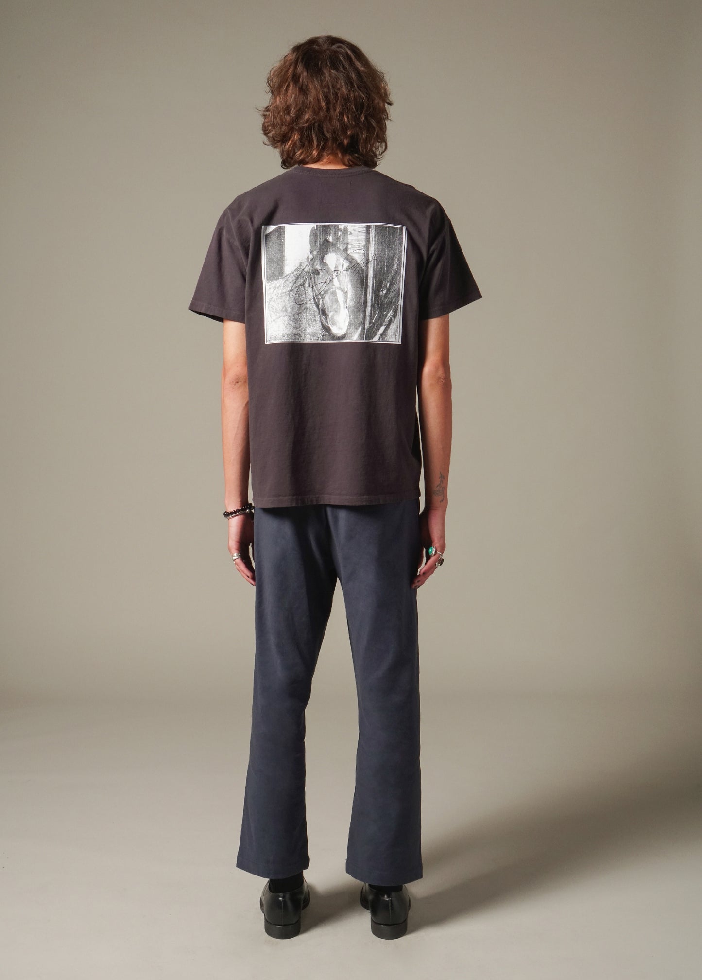 Pete Rose Tee | Washed Black