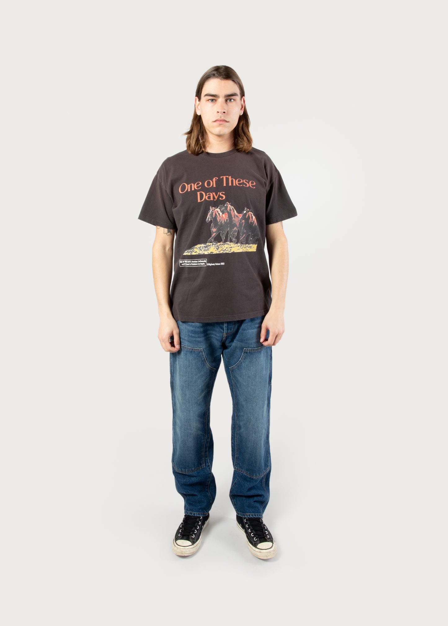 Wild Horses Tee | Black