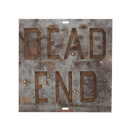 Ed Ruscha Signs - "Dead End"
