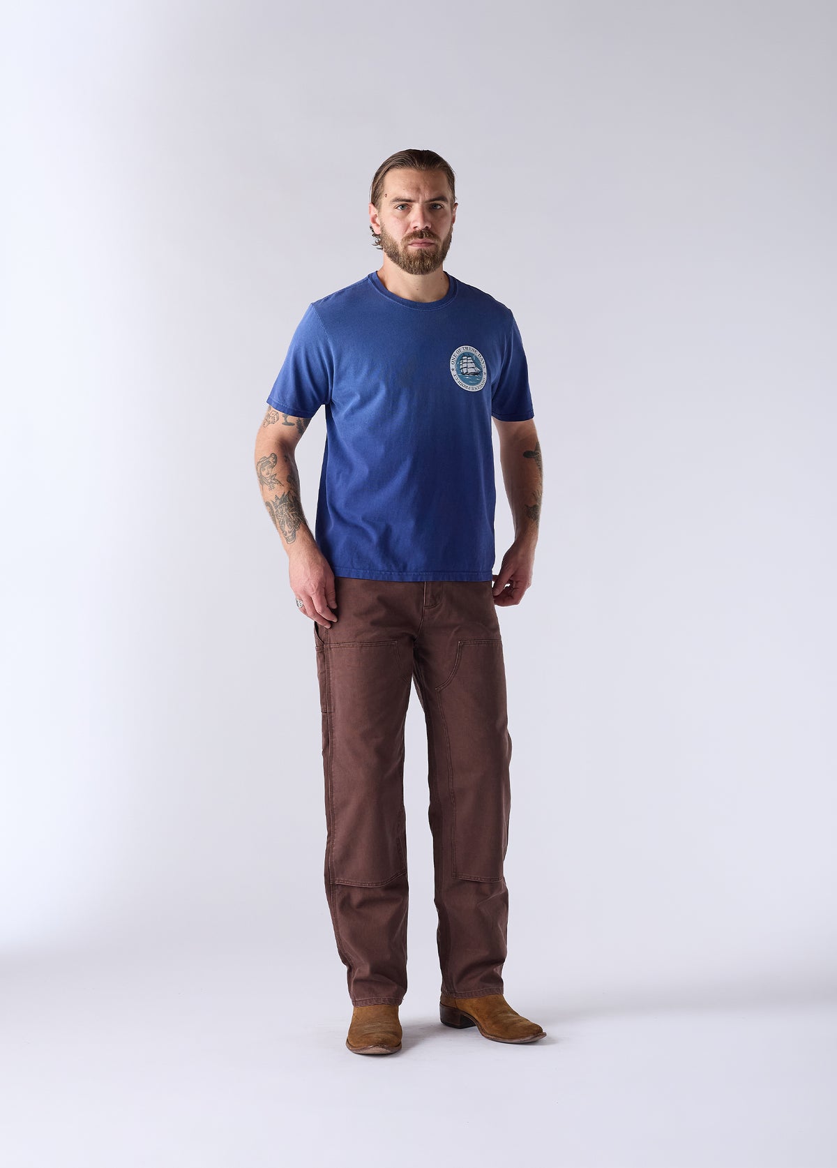 Ship of Fools T-Shirt | Sun Faded Navy