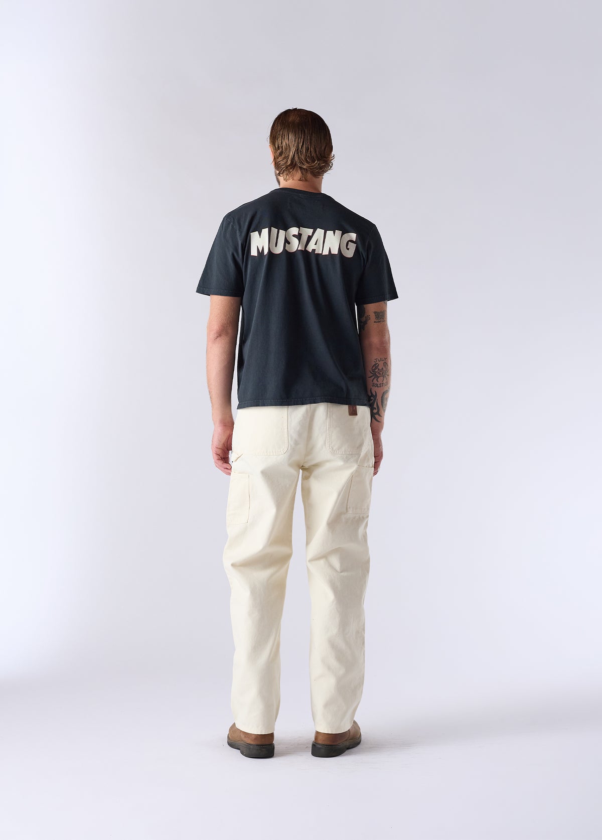 Don't Let Me Down T-Shirt | Washed Black
