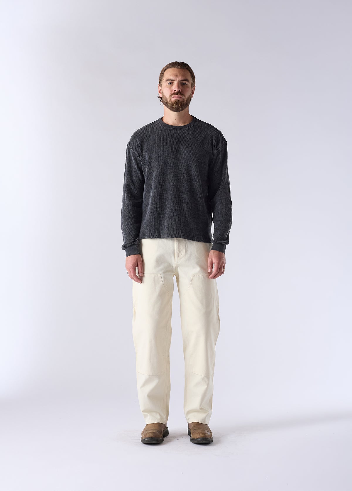 Double Knee Pant | Natural
