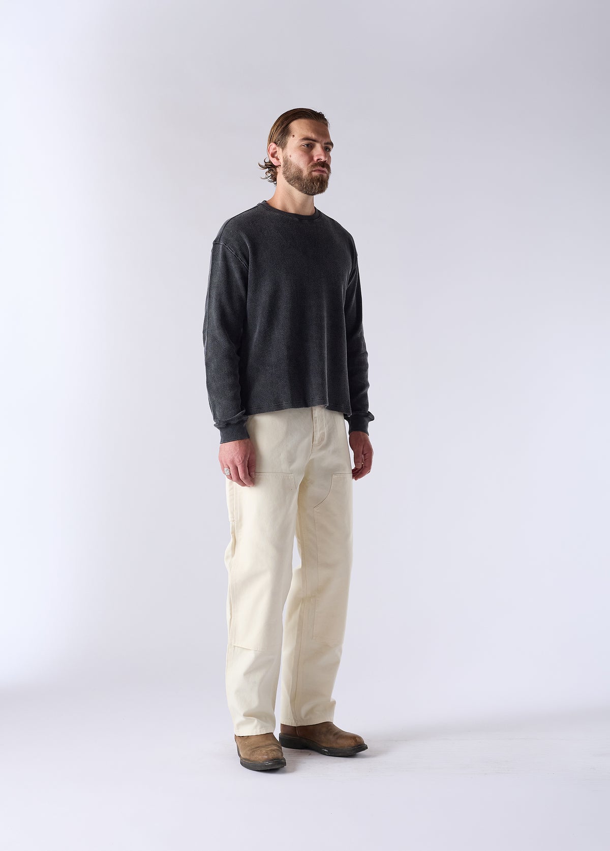Double Knee Pant | Natural