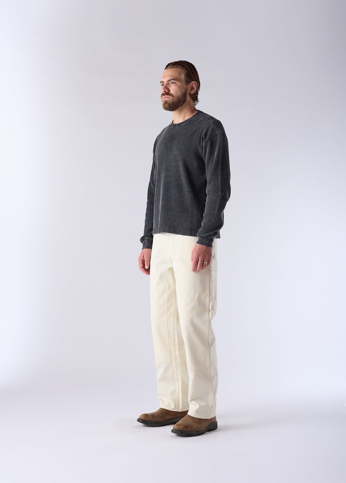Double Knee Pant | Natural
