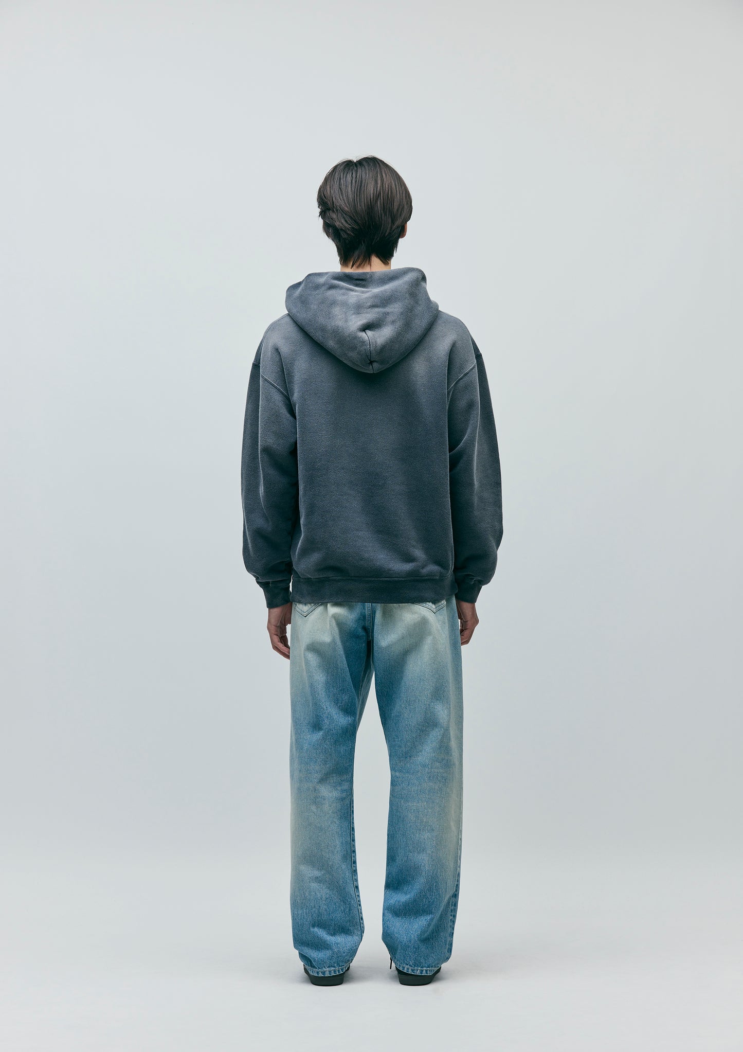 Longhorn Hooded Sweatshirt | Sun Faded Black