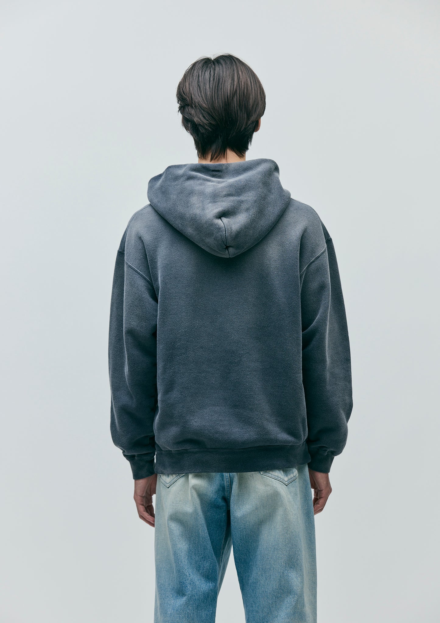 Longhorn Hooded Sweatshirt | Sun Faded Black
