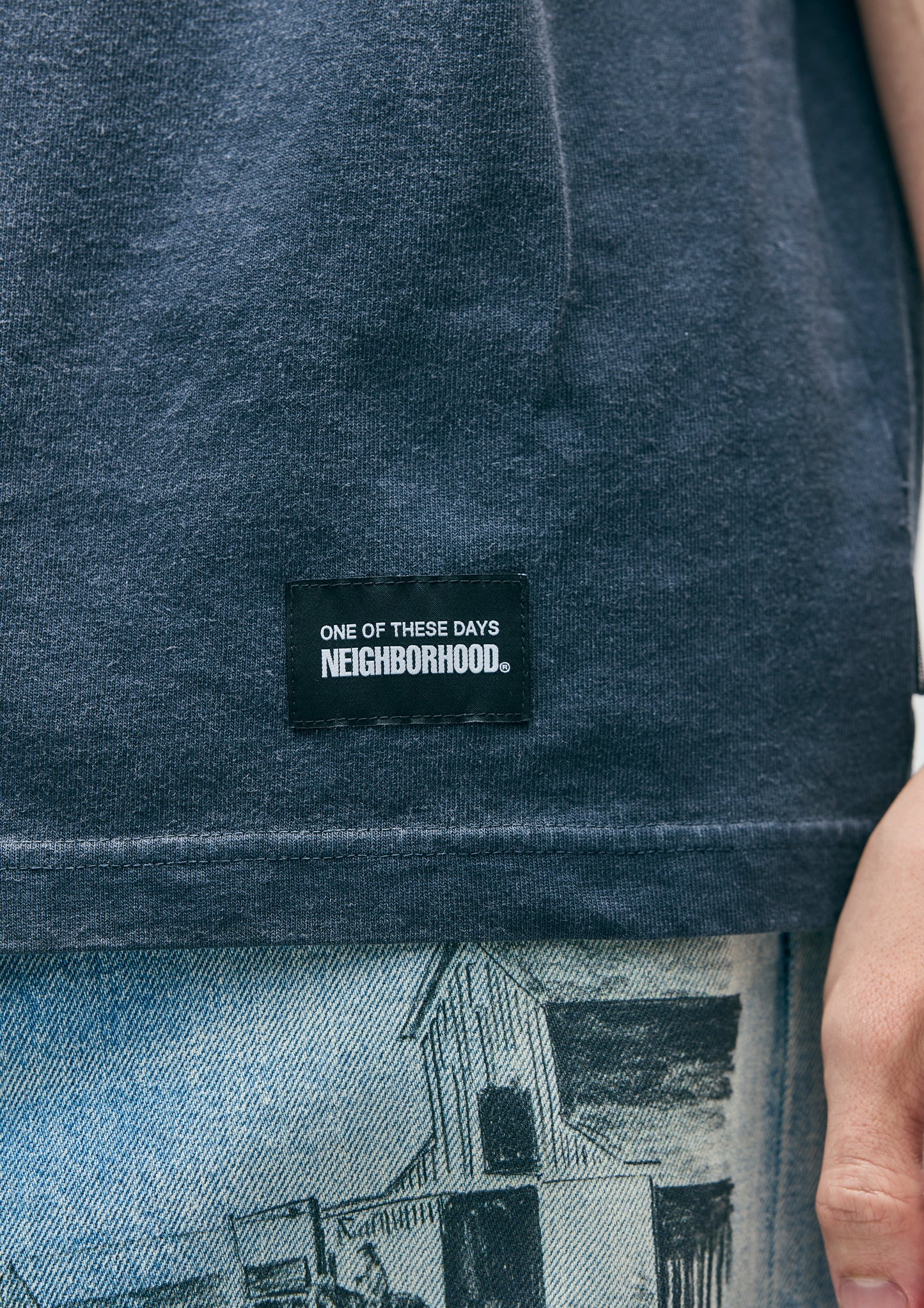 Horse Head Tee | Sun Faded Black