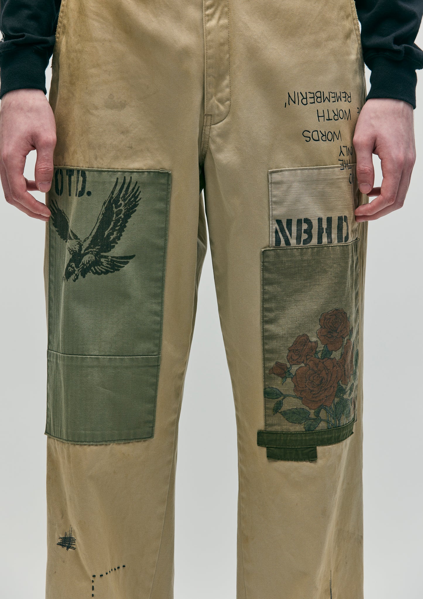 NBHD/OTD - Patched Chino Pant | Tan