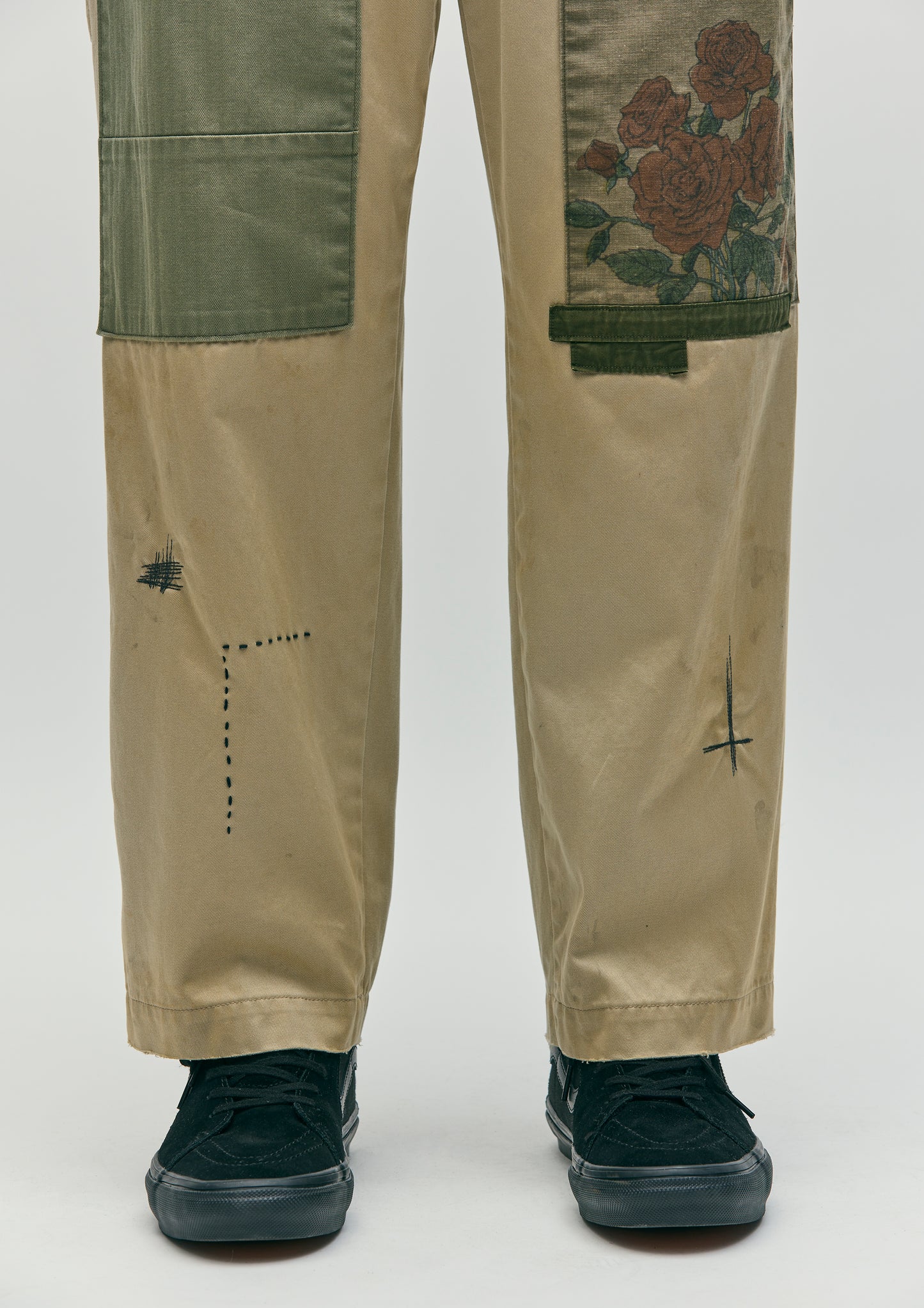NBHD/OTD - Patched Chino Pant | Tan